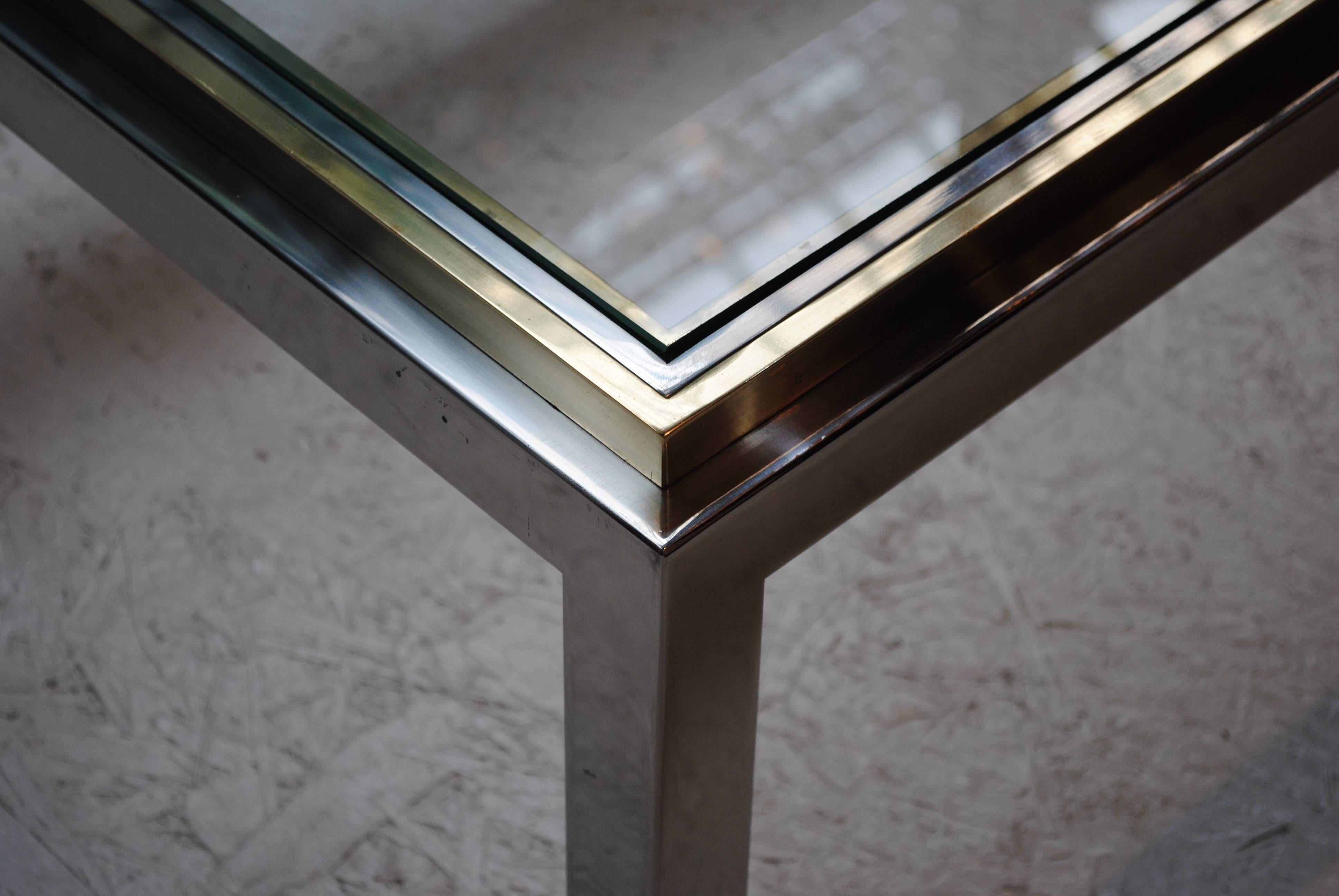 'Flaminia' Coffee Table by Willy Rizzo For Sale 1