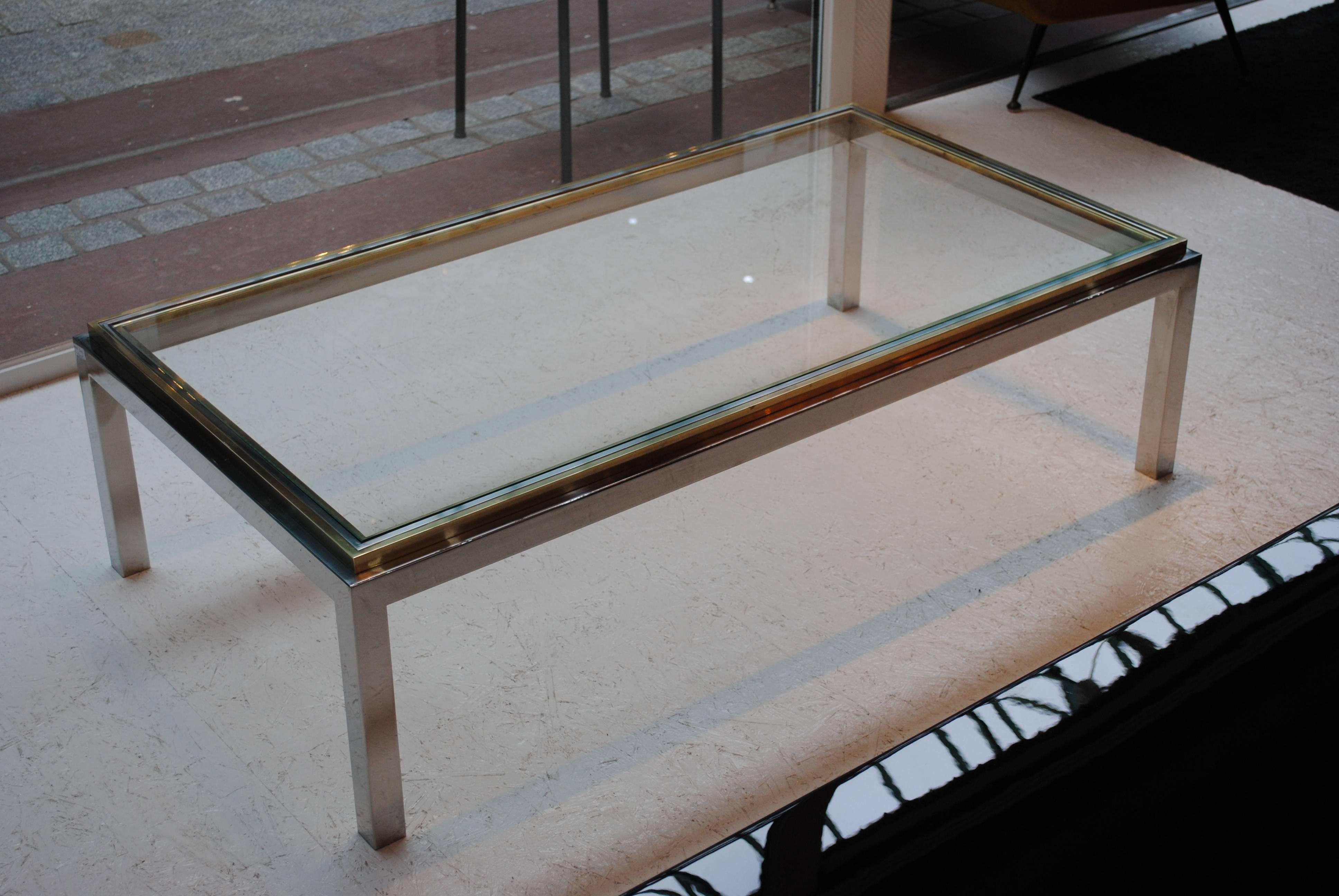 'Flaminia' Coffee Table by Willy Rizzo For Sale 4