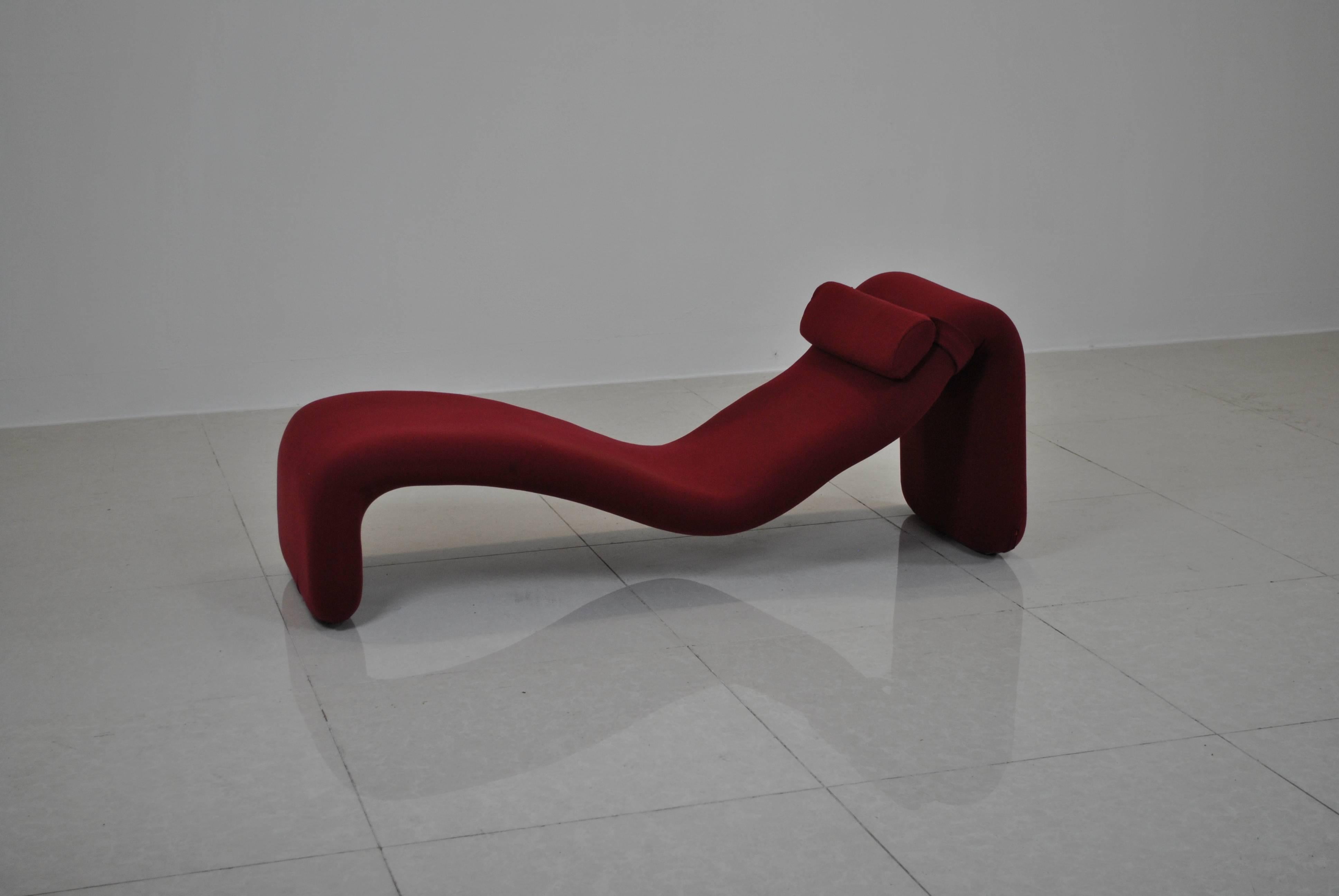 Space Age 'Djinn' Chaise Longue by Olivier Mourgue, France, circa 1963