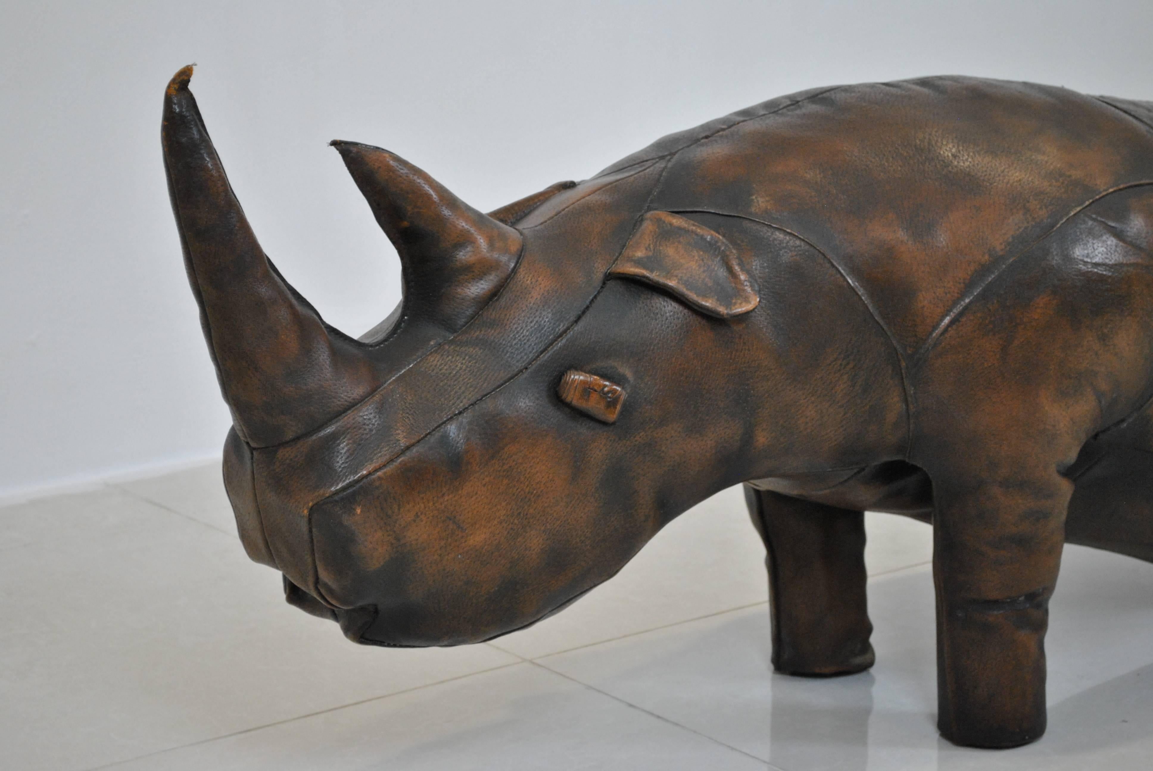 Giant Dimitri Omersa Rhinoceros Bench for Liberty & Co, Great Britain, 1960s 2