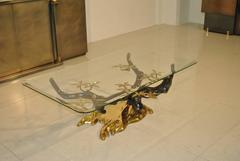 Brass Coffee Table