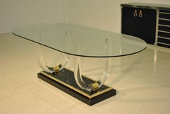 Rare Dining Table by Charles Hollis Jones for Romeo Paris