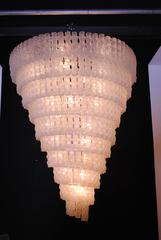 Monumental 'Ice Cube' Chandelier by Zero Quattro, Milan, Italy, 1970s