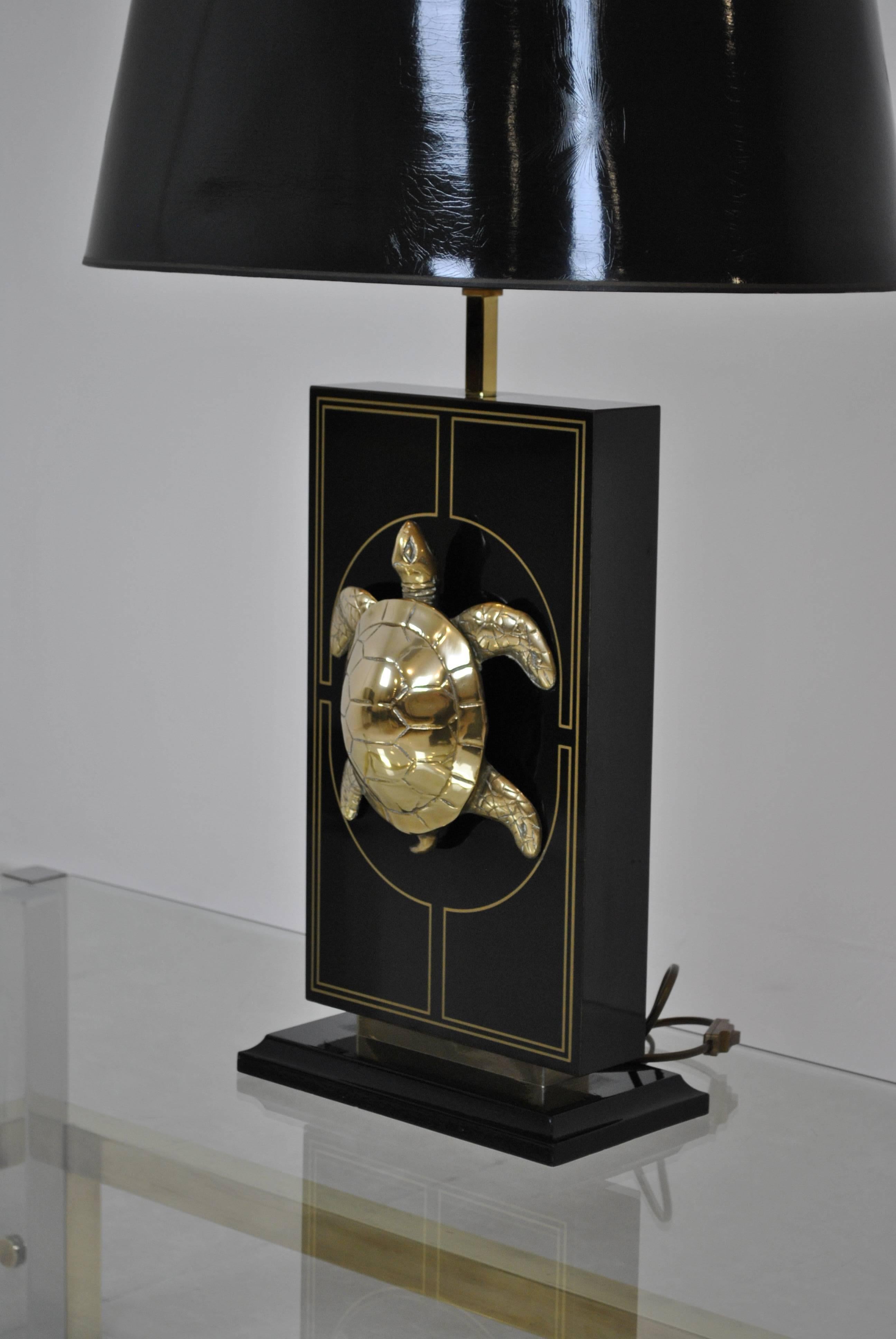 Very Large Lacquer and Brass 