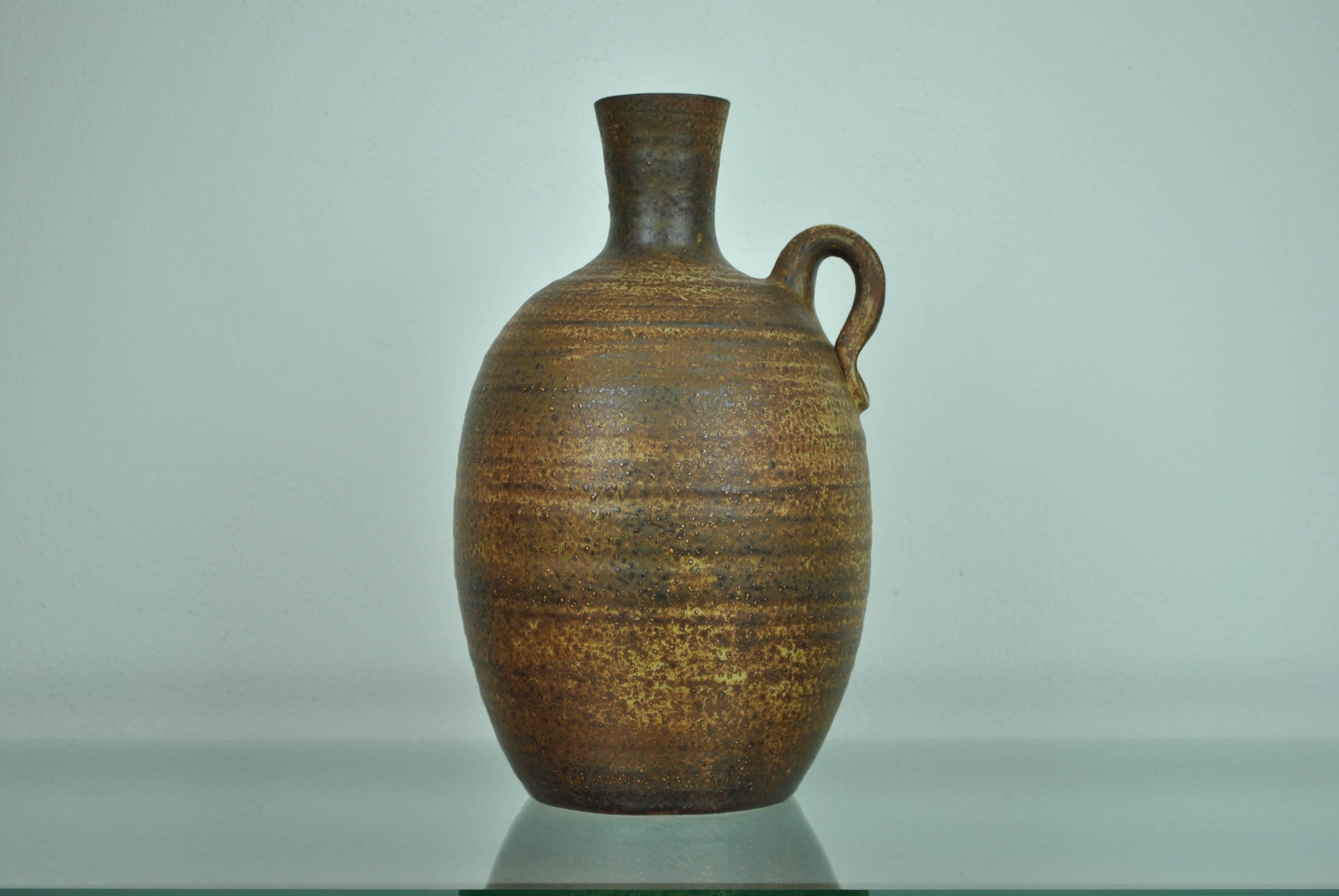 Large Pottery Vessel by Mobach, The Netherlands, 1960s For Sale 1