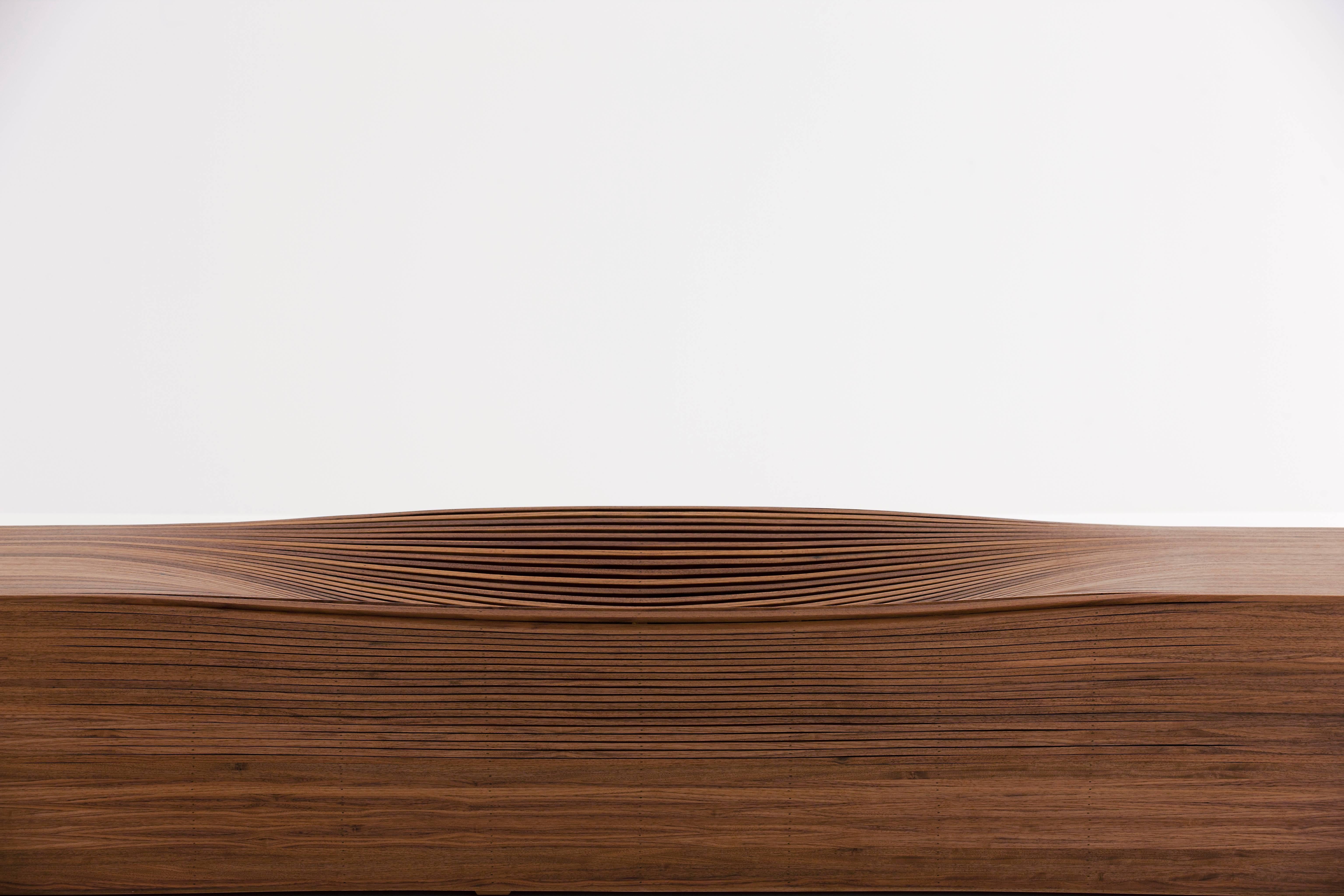 Walnut Bench by Bae Se HWA, 2009 For Sale 2