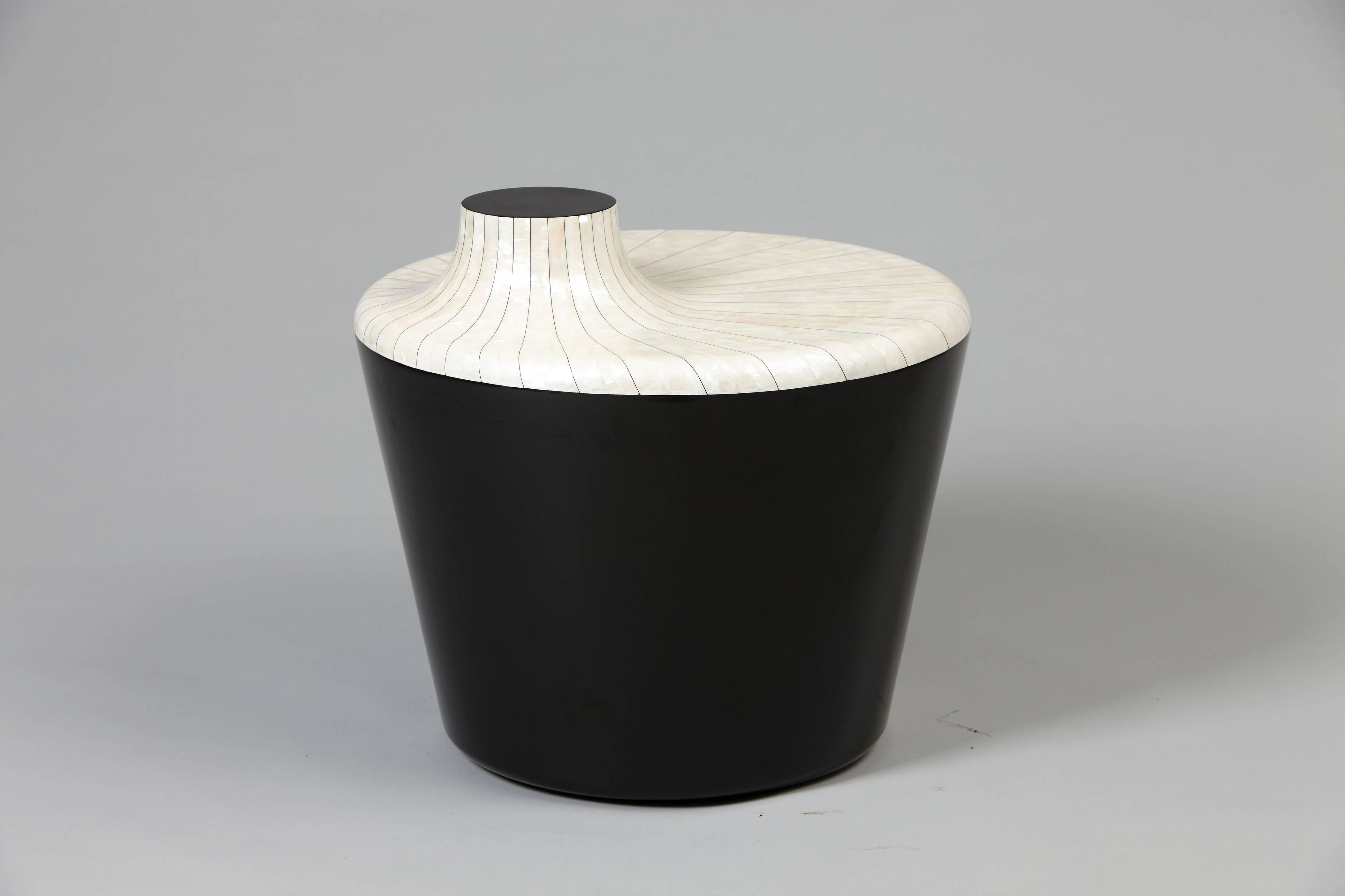 Mother of Pearl dining set by Kang Myung Sun, 2010 For Sale 3