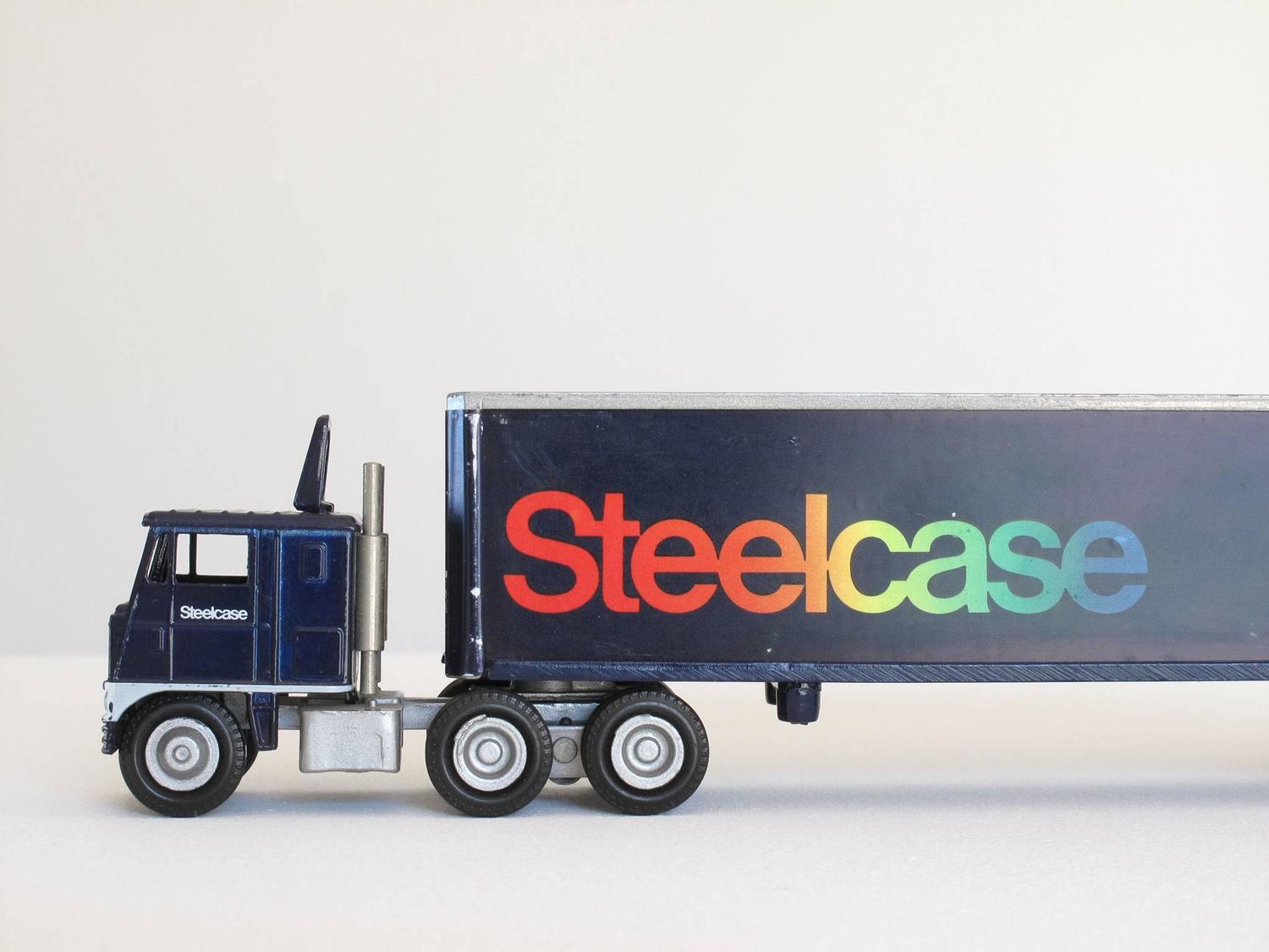 Vintage Steelcase Furniture Toy Truck For Sale at 1stdibs
