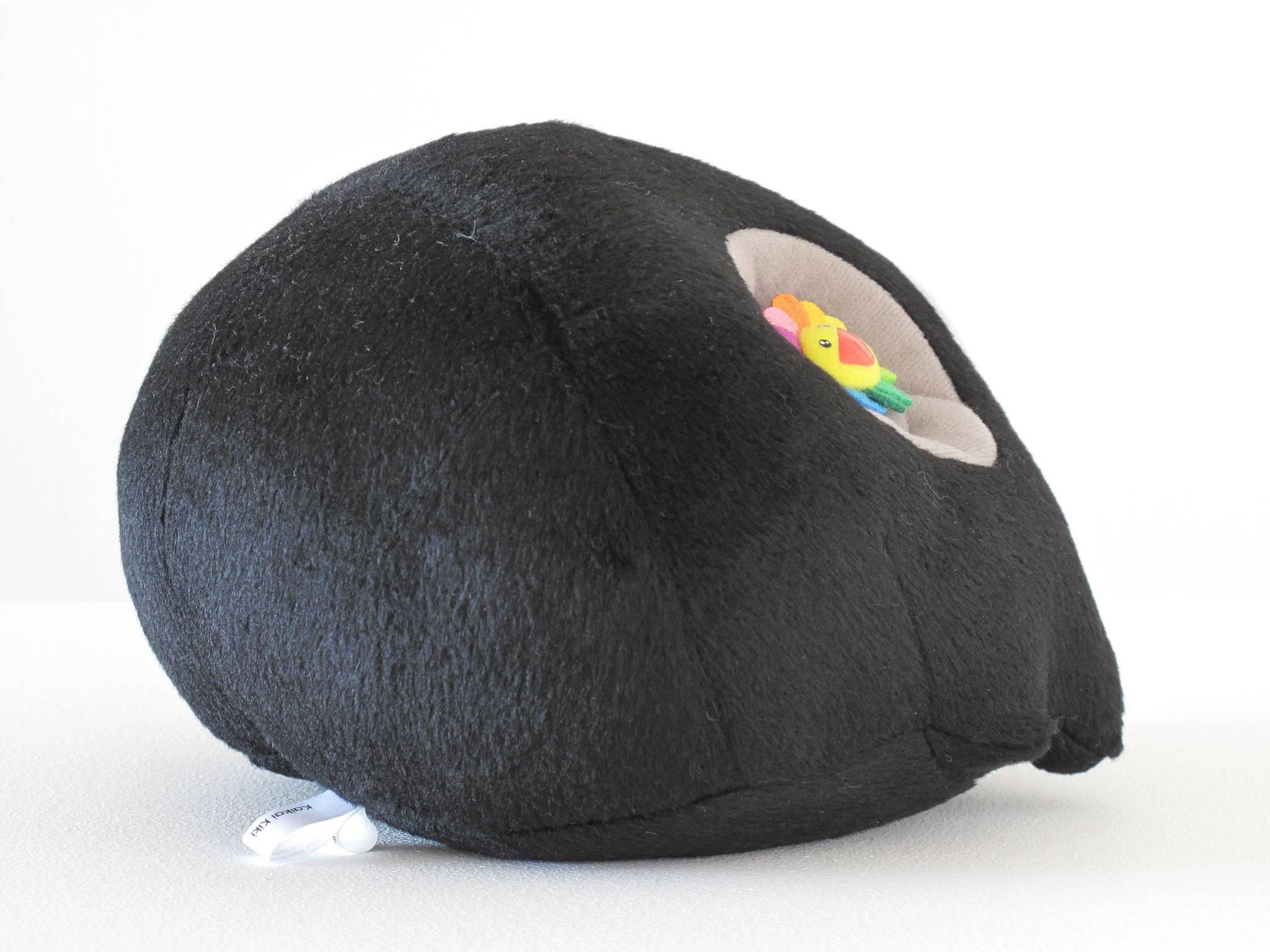 Modern Takashi Murakami Soft Black Skull Sculpture, 2007 For Sale