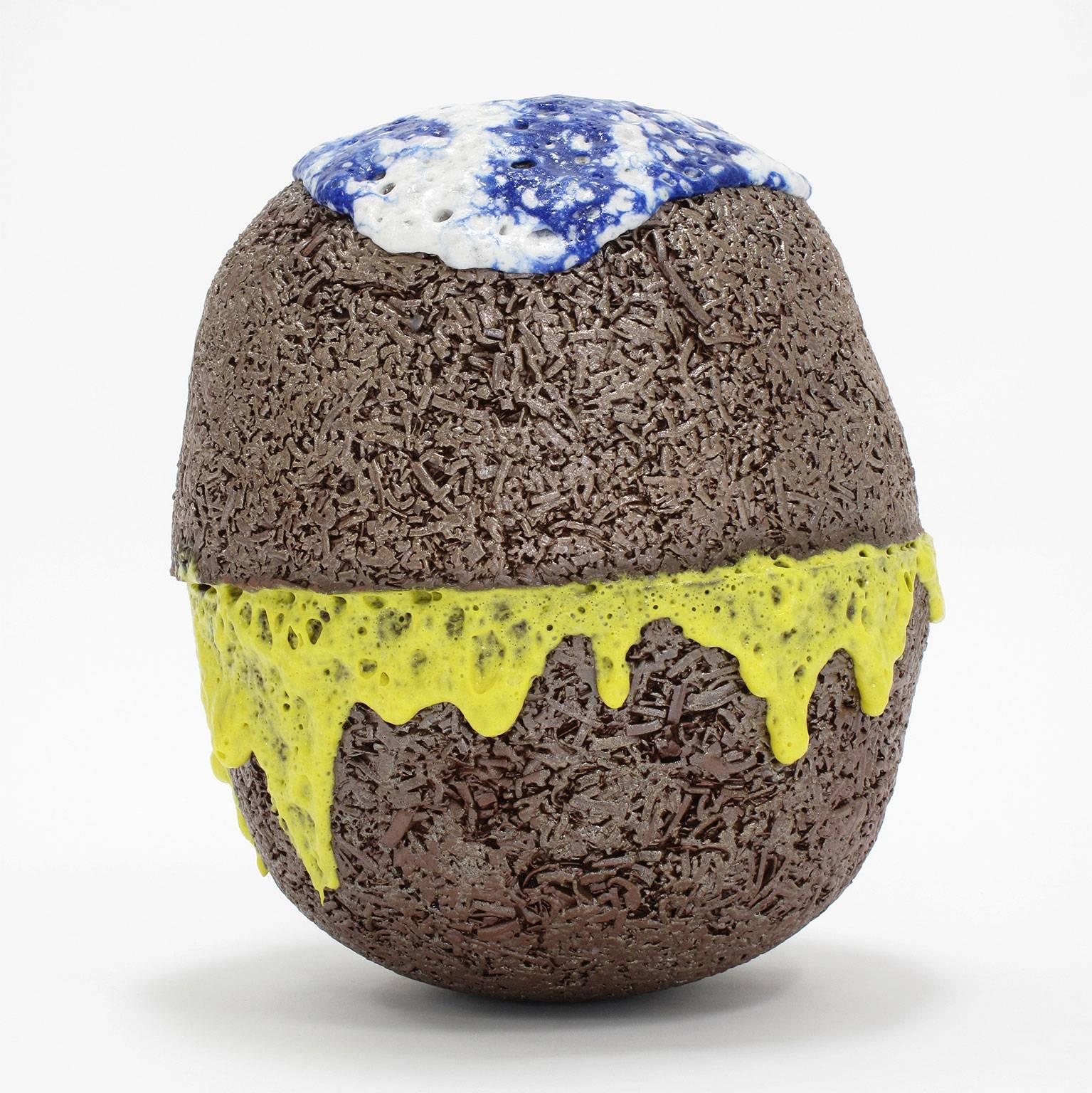 Shoshi Kanokohata
'Delicacy,' 2014
Unique, glazed ceramic sculpture
18 high x 15 diameter inches

Shoshi Kanokohata was born in Tokyo, Japan in 1986. He received an MFA from UCLA in 2014. His work is inspired by the tradition of Japanese