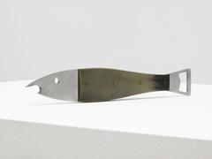 Carl Auböck 'Neptune' Bottle Opener, Horn Handle, 1950s