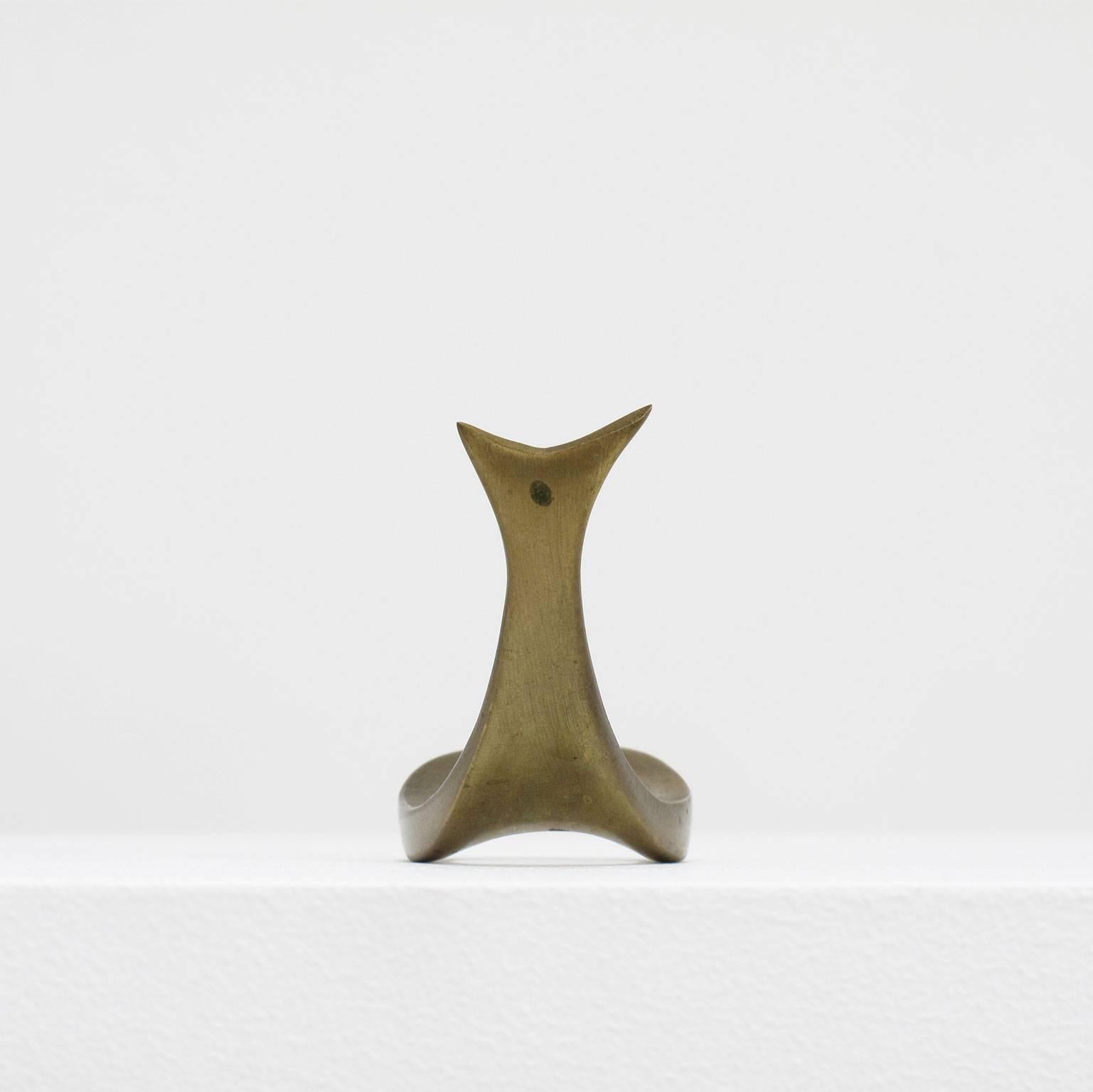 Solid Brass Pipe Rest, 1960s For Sale 2