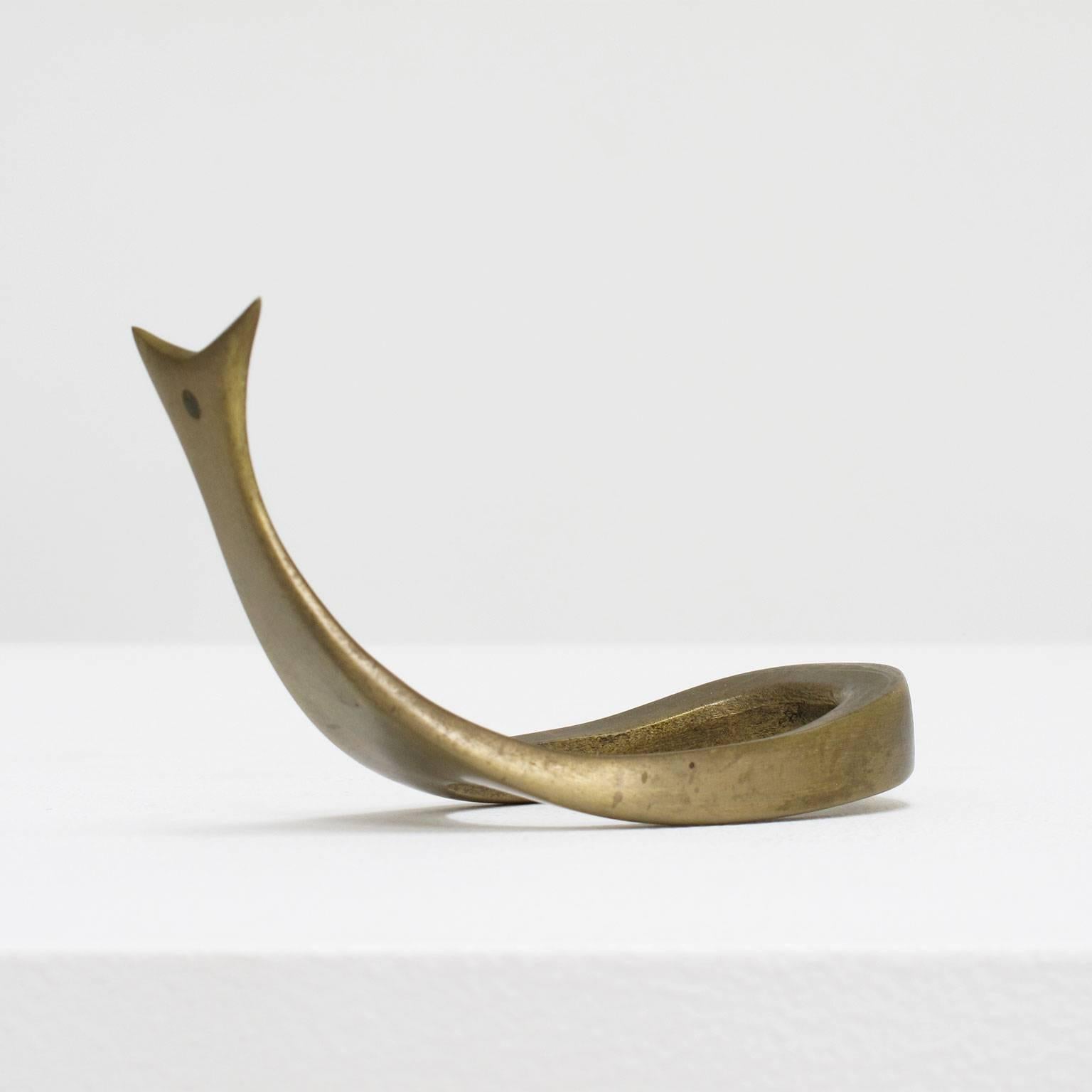 Austrian Solid Brass Pipe Rest, 1960s For Sale