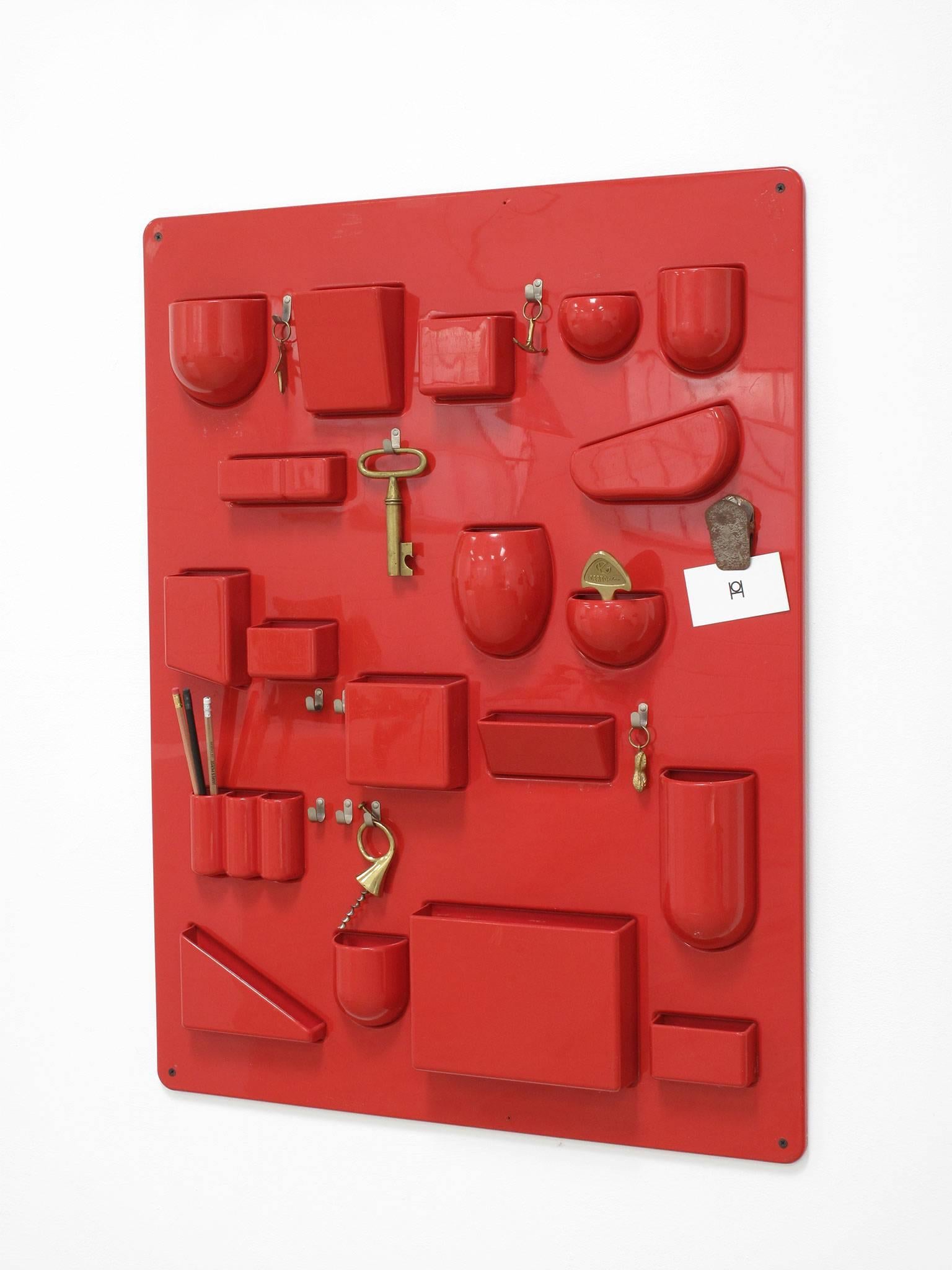 Dorothee Maurer-Becker 'Uten.Silo' Wall Organizer, 1970s In Good Condition For Sale In Los Angeles, CA