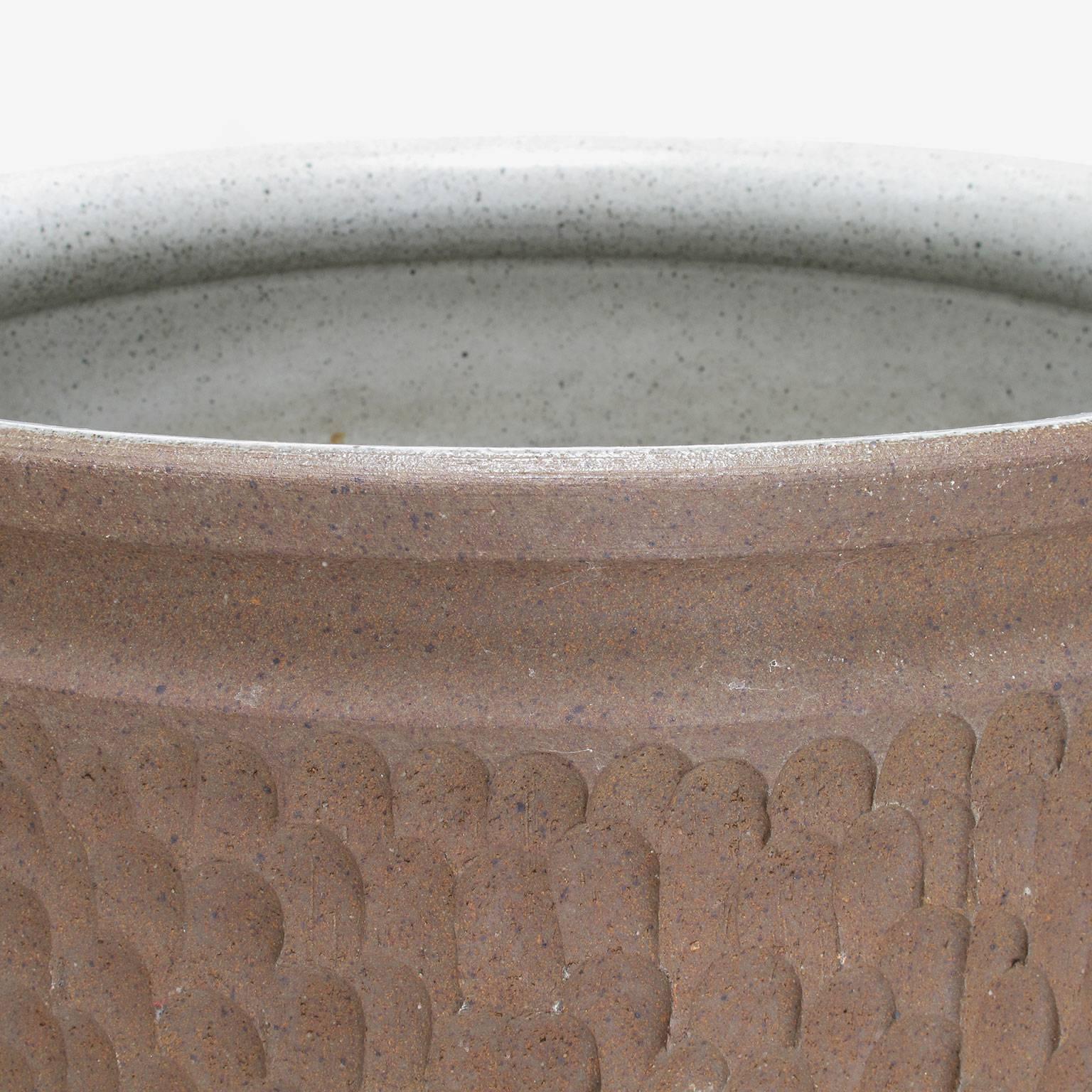 Stoneware David Cressey and Robert Maxwell 'Pebble' Design Ceramic Planter, 1970s For Sale