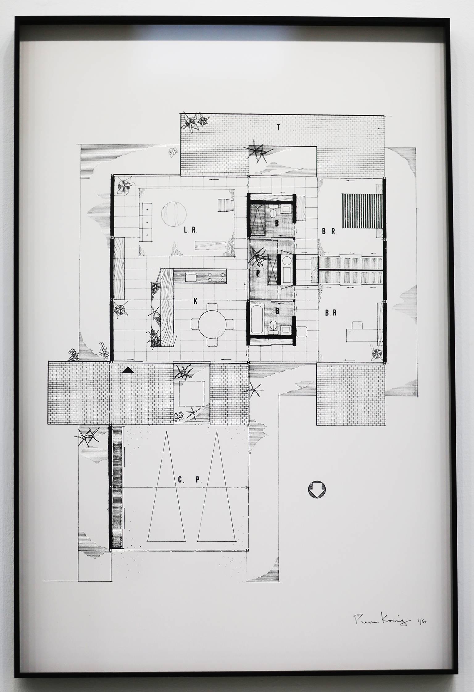 case study house 21 floor plan