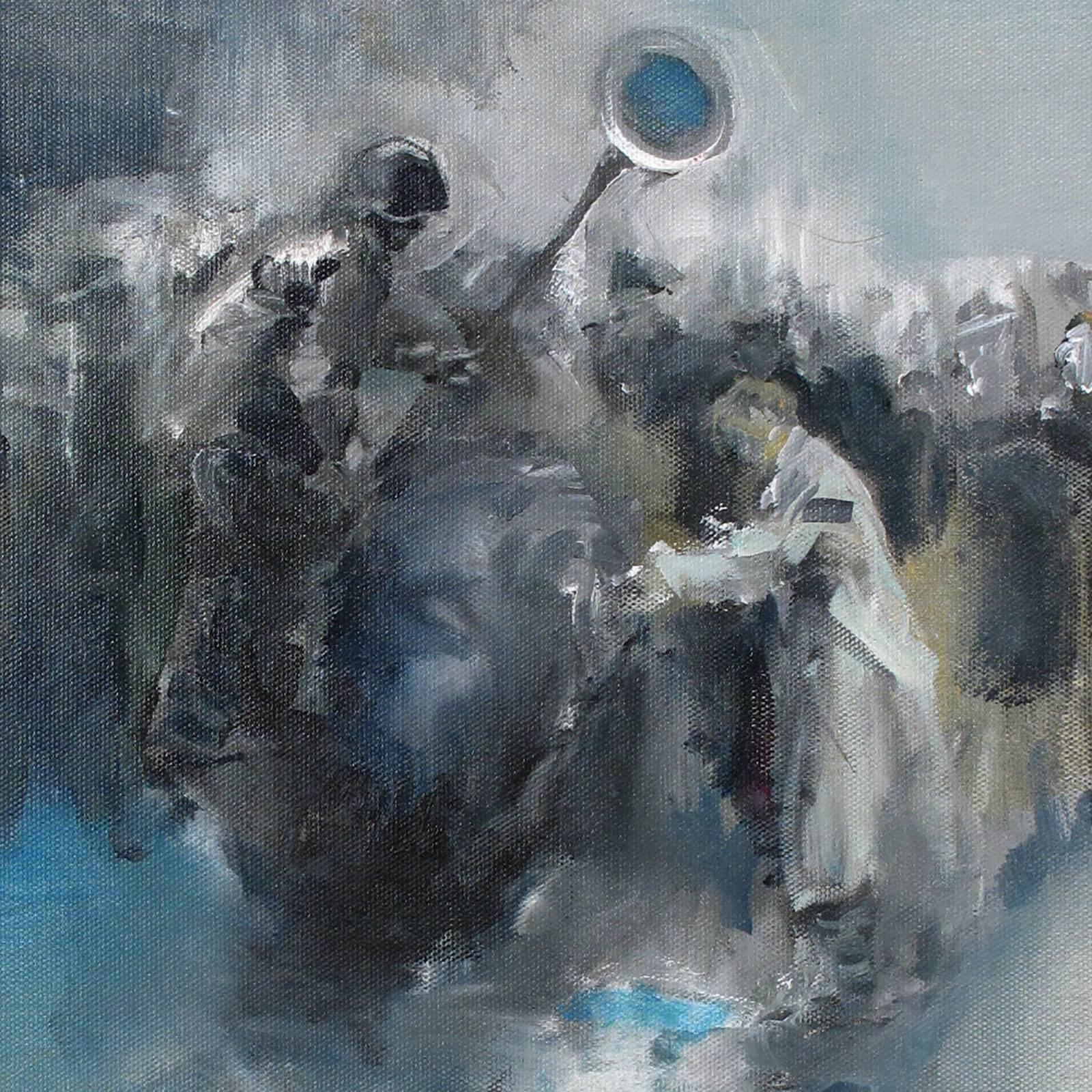Zsolt Bodoni
'Stalin's Head', 2008
Painting, oil and acrylic on canvas, signed by artist
Featured in his solo show exhibition 