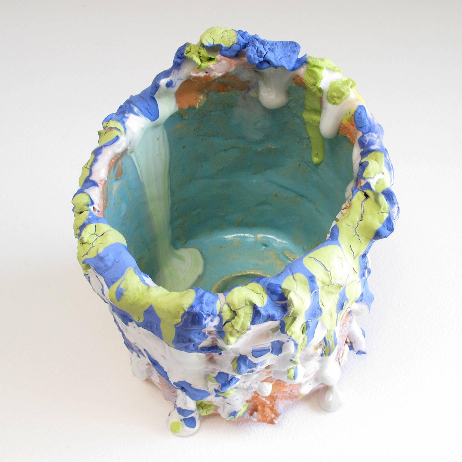 Porcelain Ceramic 'Cup' by Los Angeles Artist Brian Rochefort, 2015 For Sale