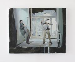 Daniel Pitin 'Action' 2008, Oil on Canvas by Contemporary Czech Artist