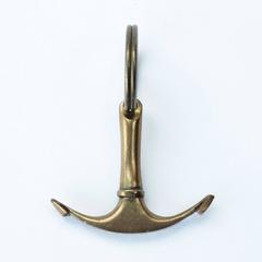 Carl Auböck 'Anchor' Solid Brass Charm Maritime Decorative Keychain