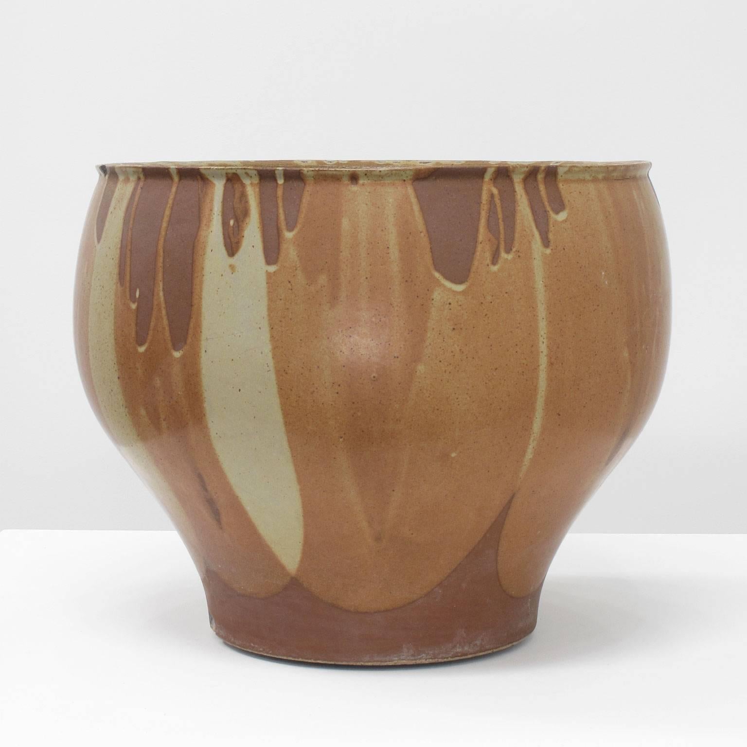 David Cressey Pro Artisan Collection 'Flame' Glaze Ceramic Planters, 1960s For Sale 3