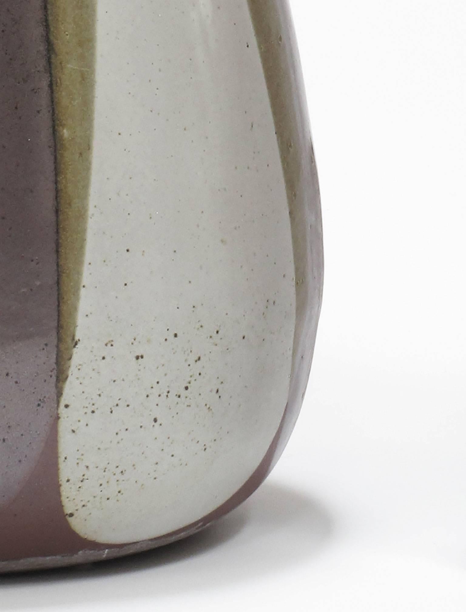 20th Century David Cressey Pro Artisan Collection 'Flame' Glaze Design Ceramic Planter, 1960s For Sale