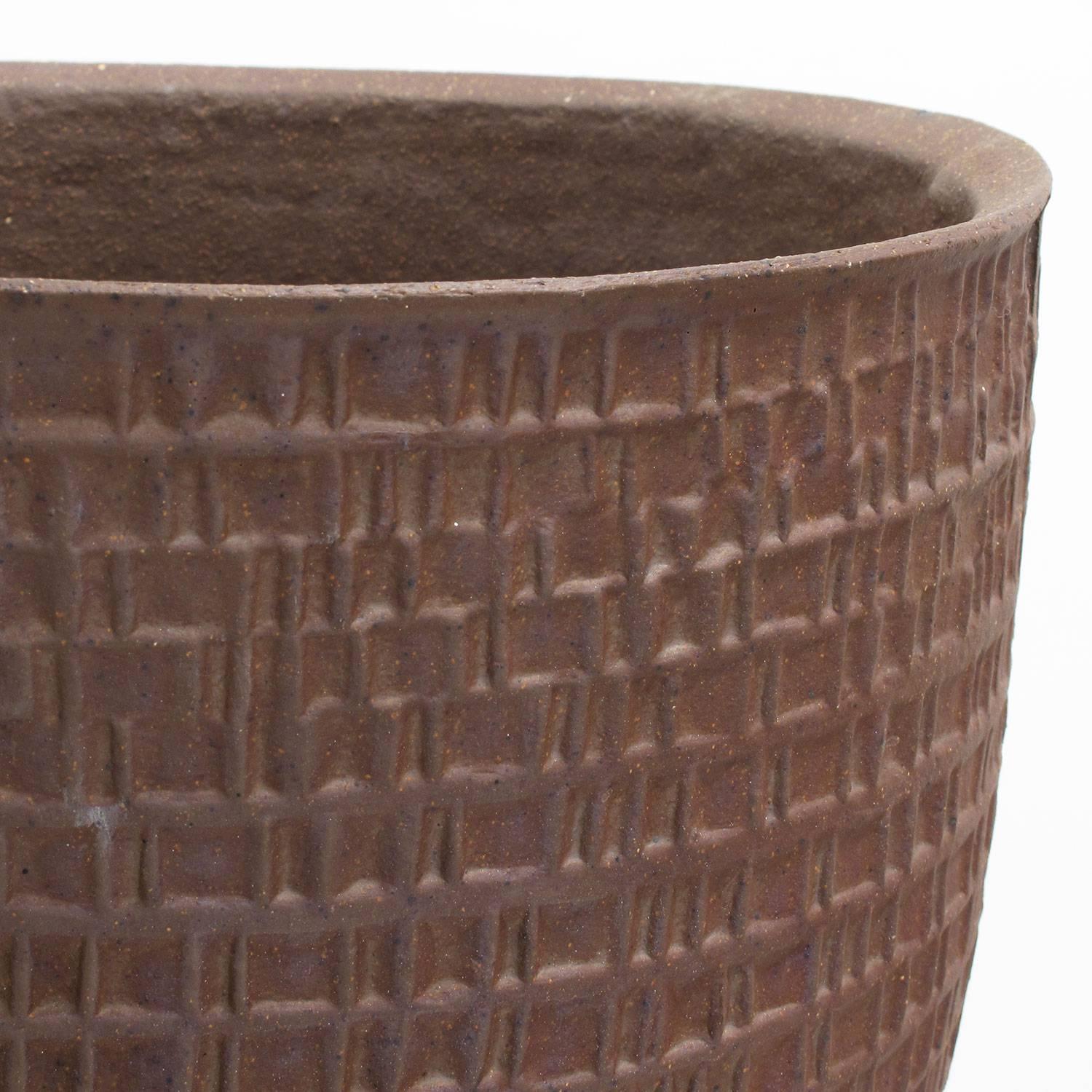 American David Cressey Pro Artisan Collection 'Rectangle' Design Ceramic Planter, 1960s For Sale