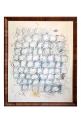 Abstract Drawing in Charcoal and Pencil by Gabriel Rivera