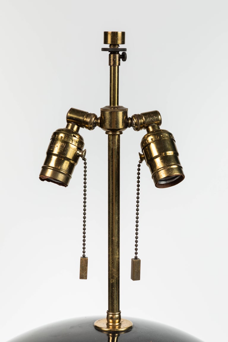 Bowling Ball Lamp Attributed to Karl Springer at 1stDibs