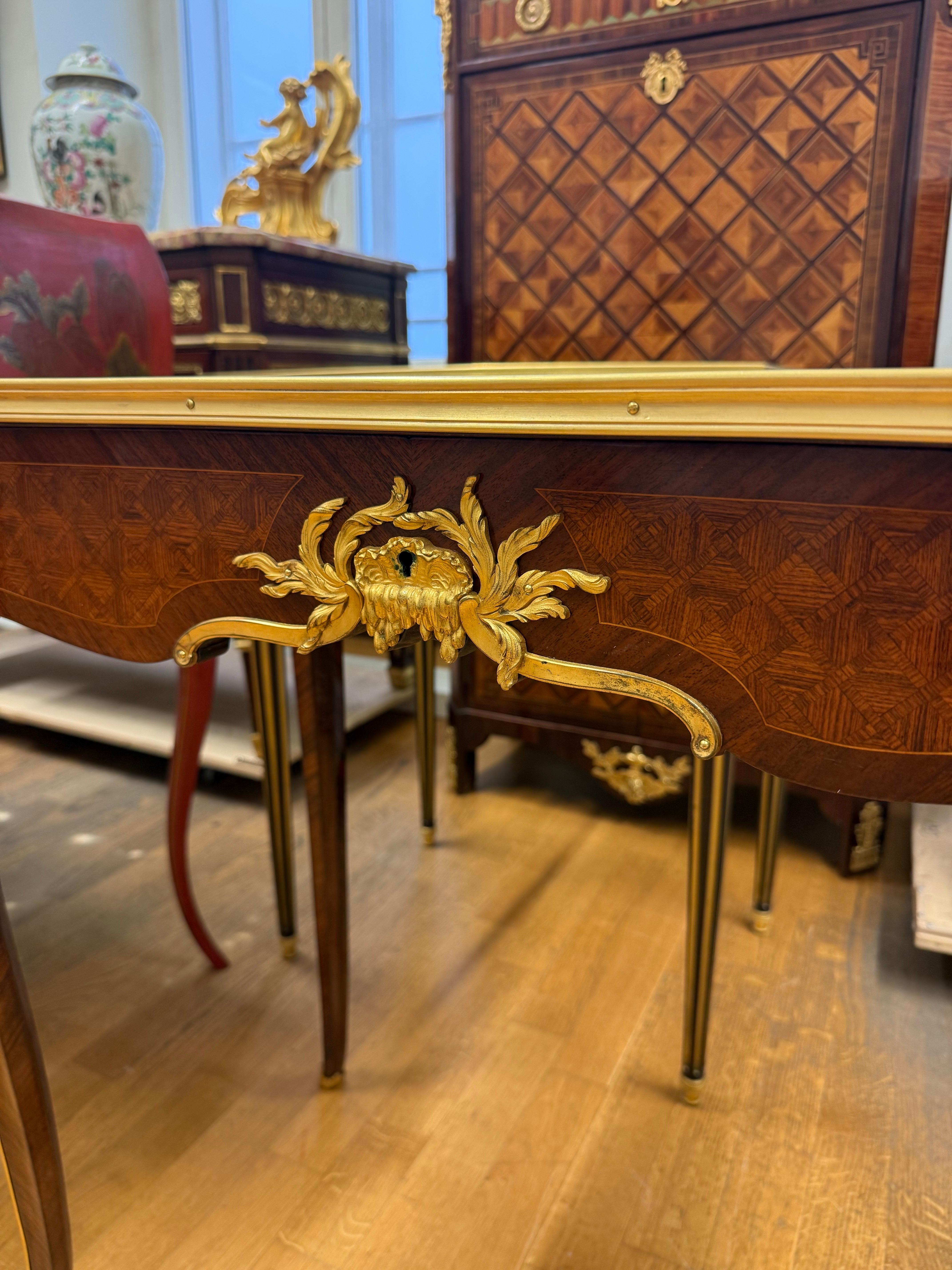 Bronze FRANCOIS LINKE - Table de salon française en vente