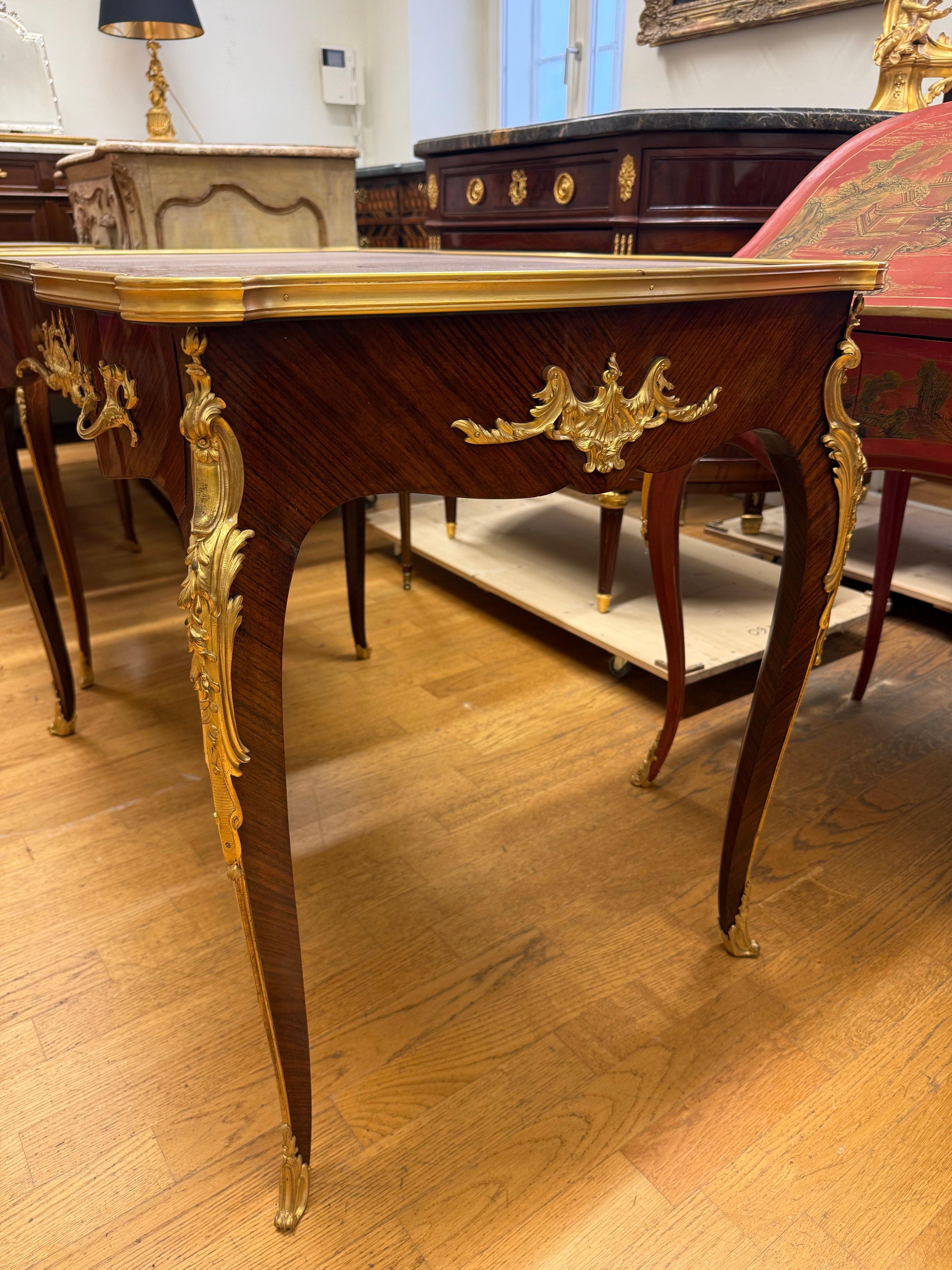 Ormolu Bureau Plat by Francois Linke For Sale