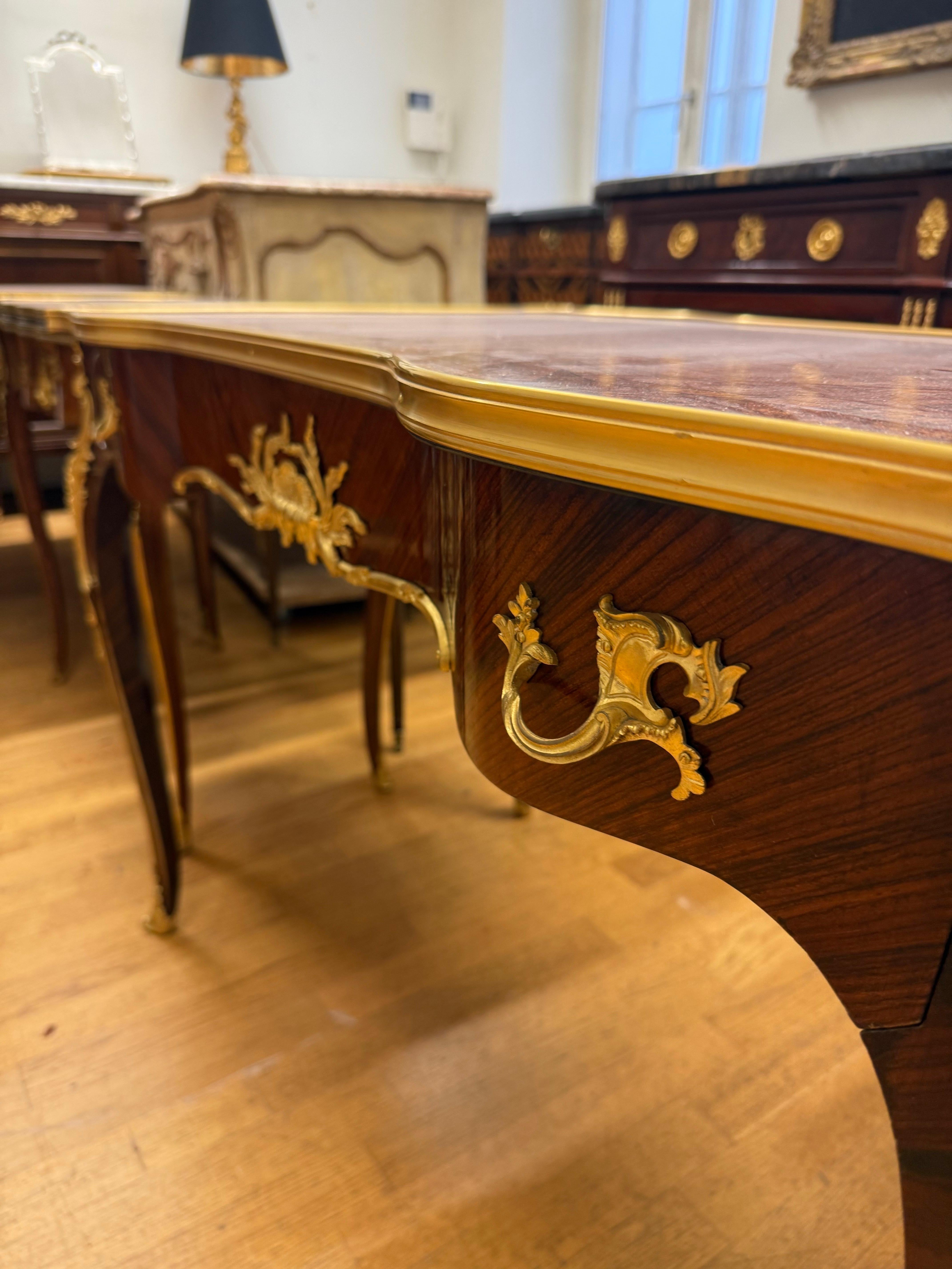 Bureau Plat by Francois Linke For Sale 1