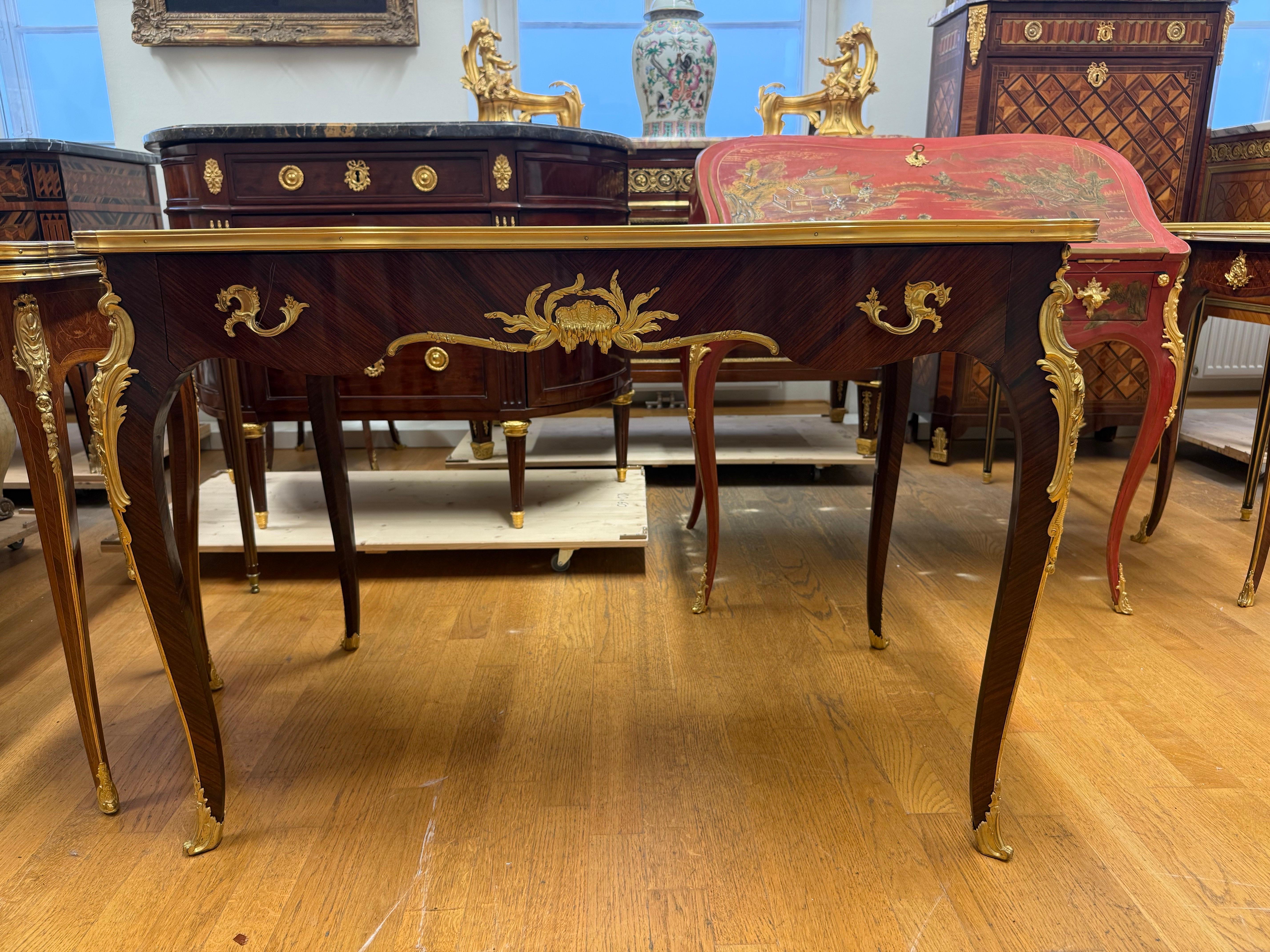 Bureau Plat by Francois Linke For Sale 2