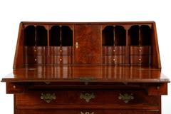 American Chippendale Walnut Slant Front Desk, Philadelphia, circa 1785