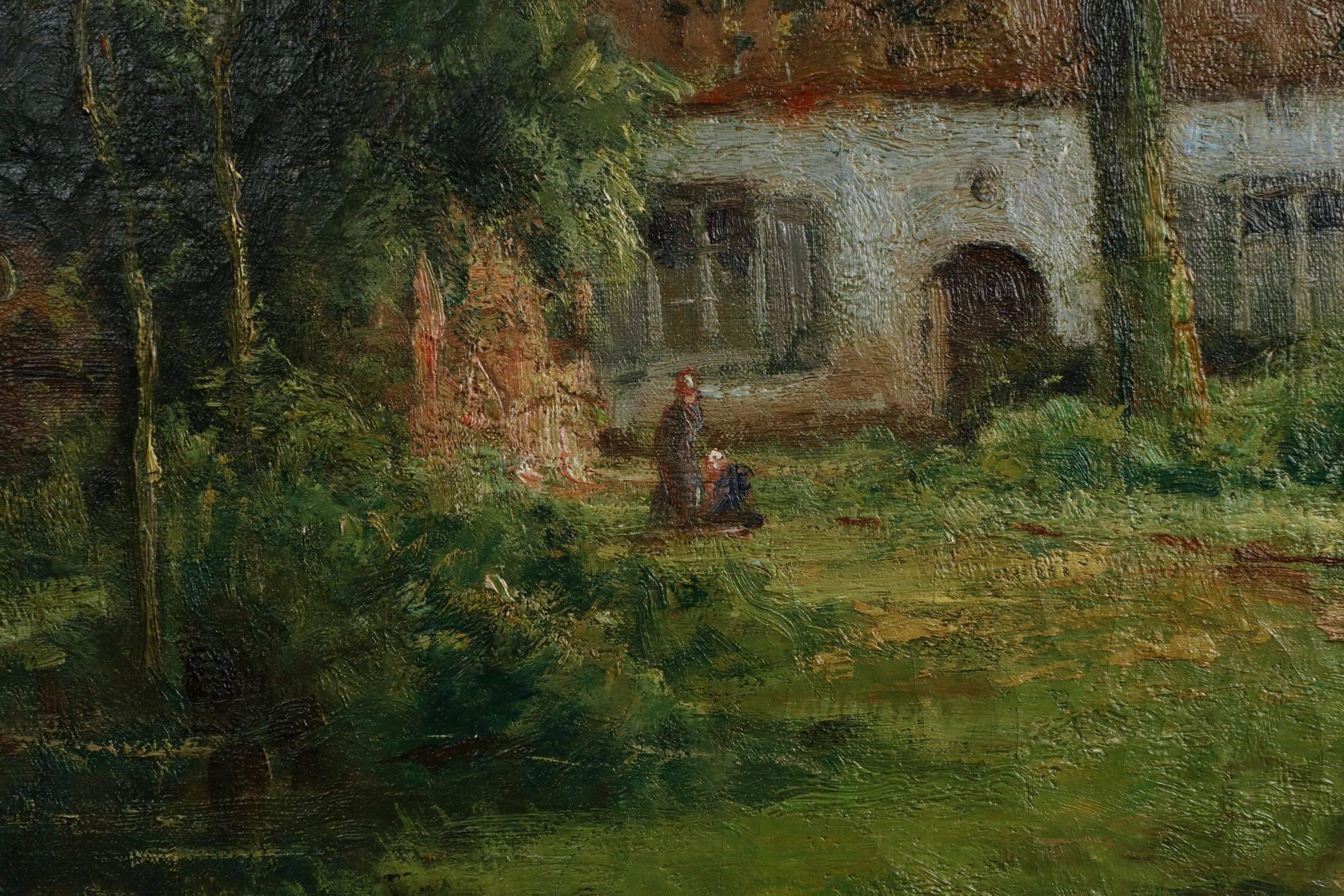 20th Century Fine Belgian Landscape Painting 