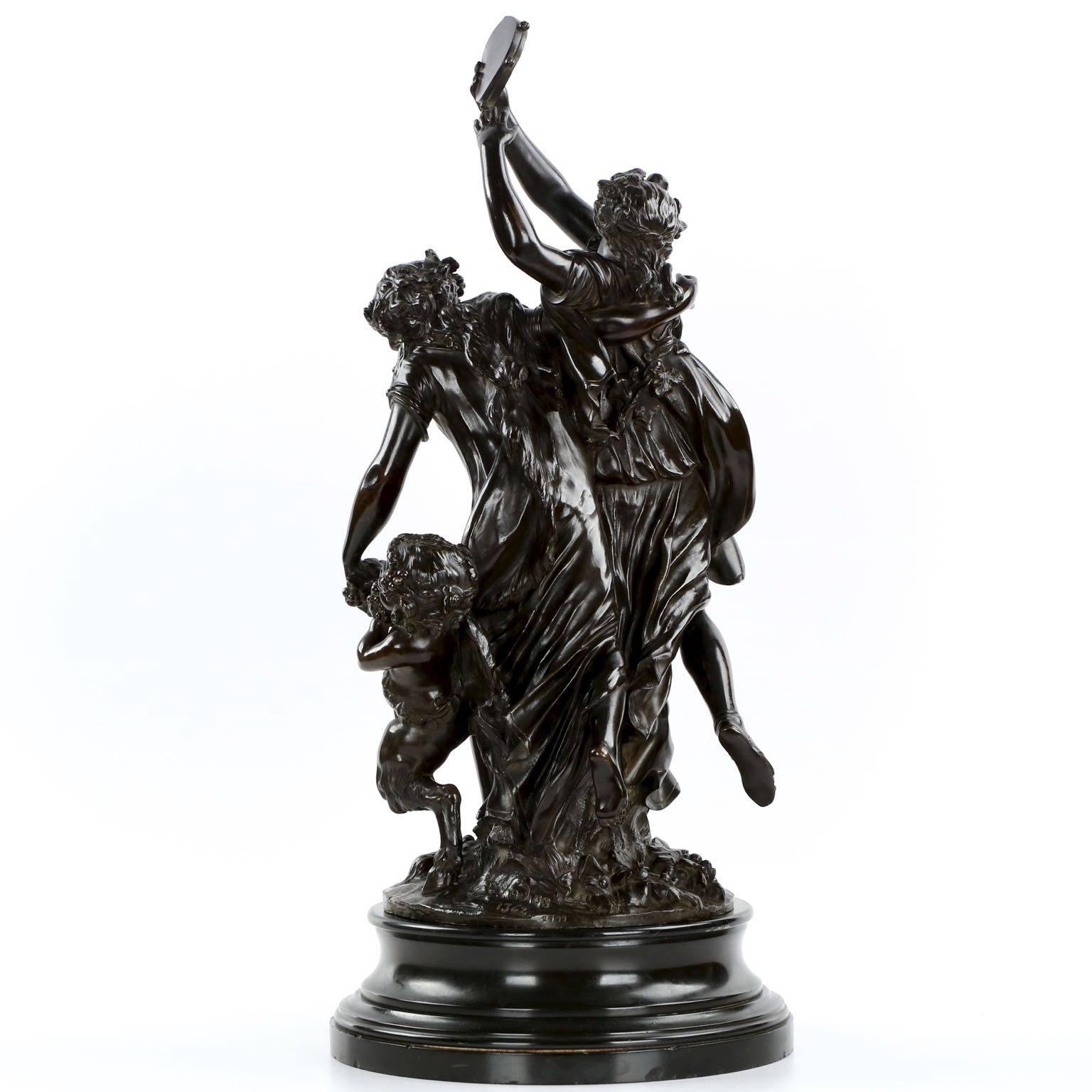clodion bronze sculpture