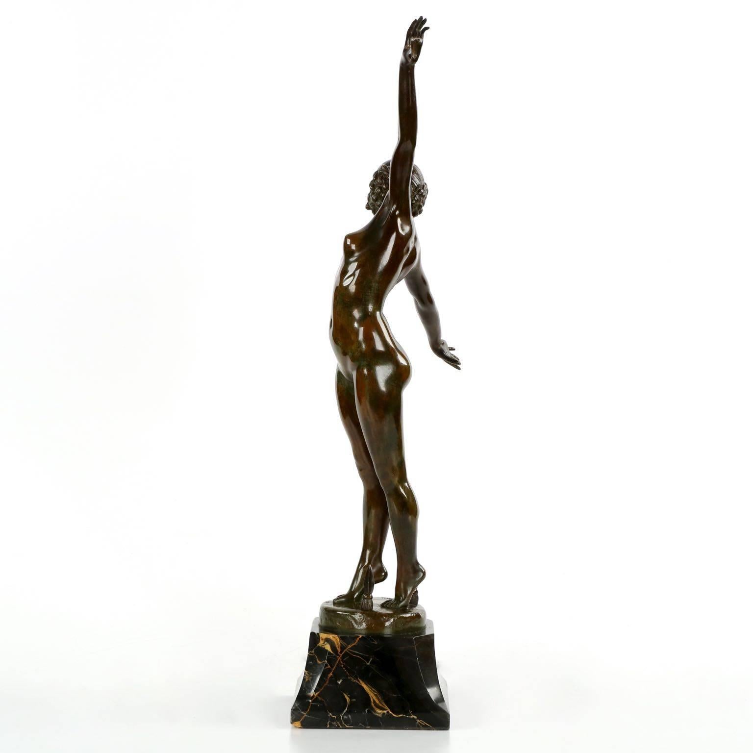 French Art Deco Bronze Sculpture of 