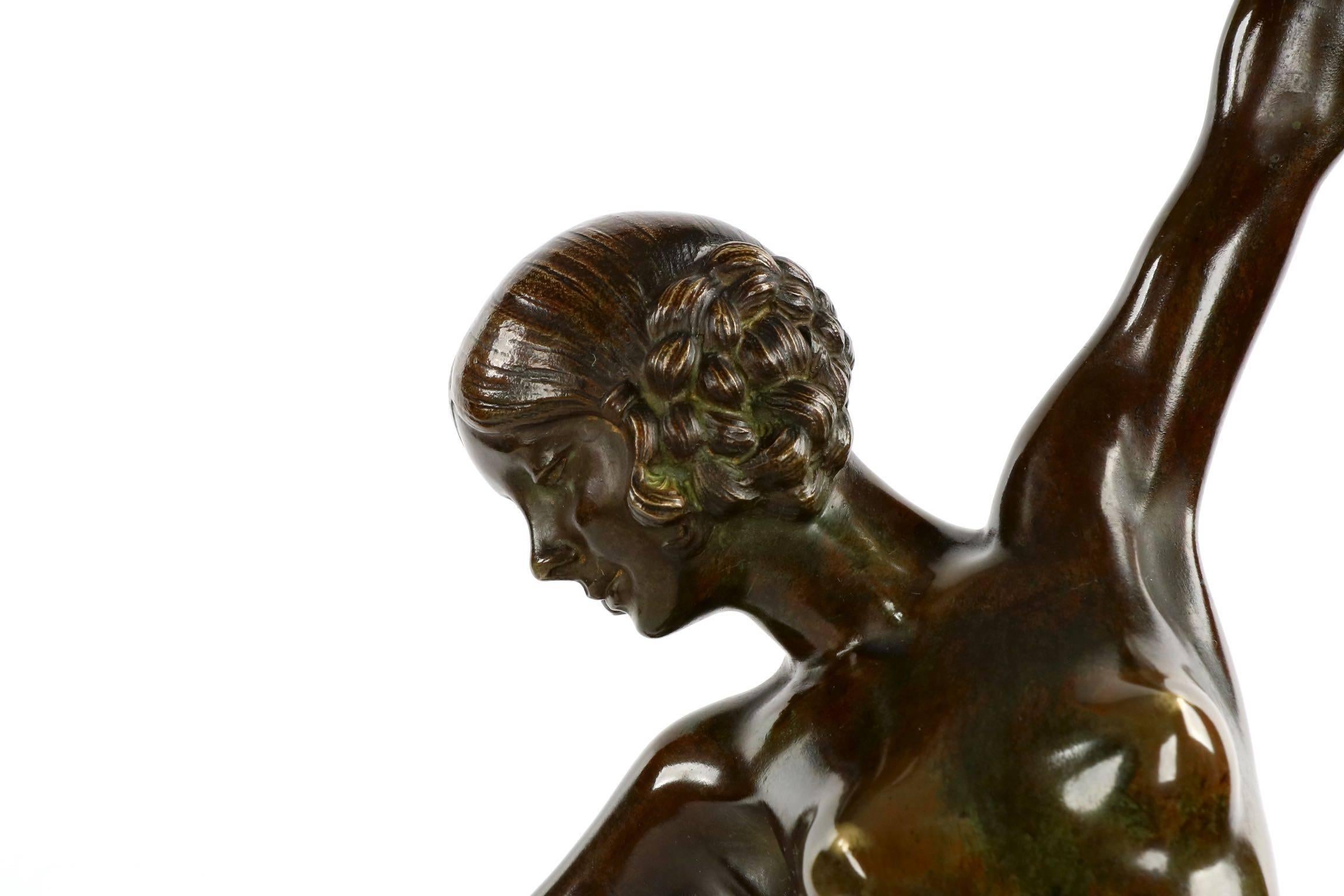 Early 20th Century Art Deco Bronze Sculpture of 
