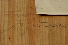 Trompe d'Oeil of Portrait Paintings, Landscape and Stamps by Francesco Alegiani