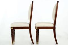 Excellent Three-Piece Salon Suite in Empire Taste with Two Side Chairs