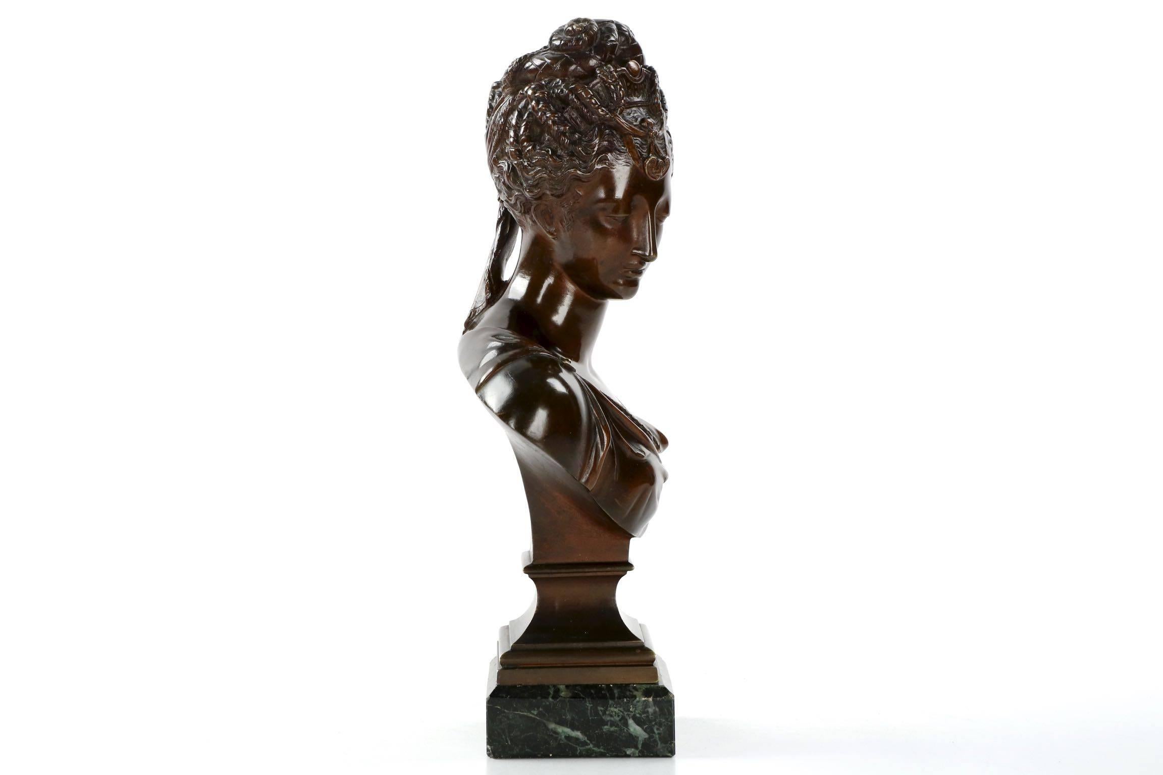 Patinated 19th Century French Bronze Sculpture 