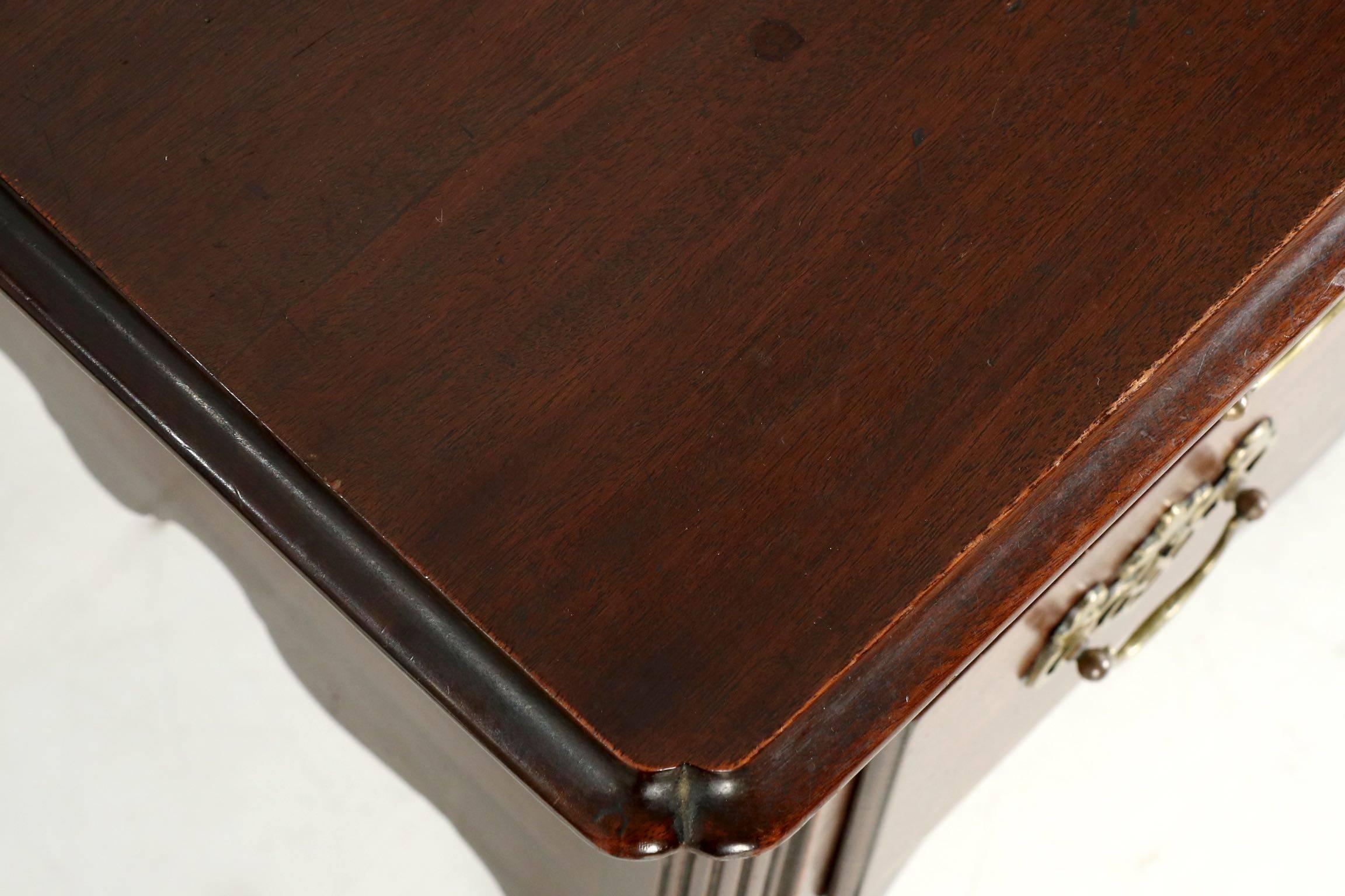 American Chippendale Style Mahogany Lowboy in the Connecticut Taste 1