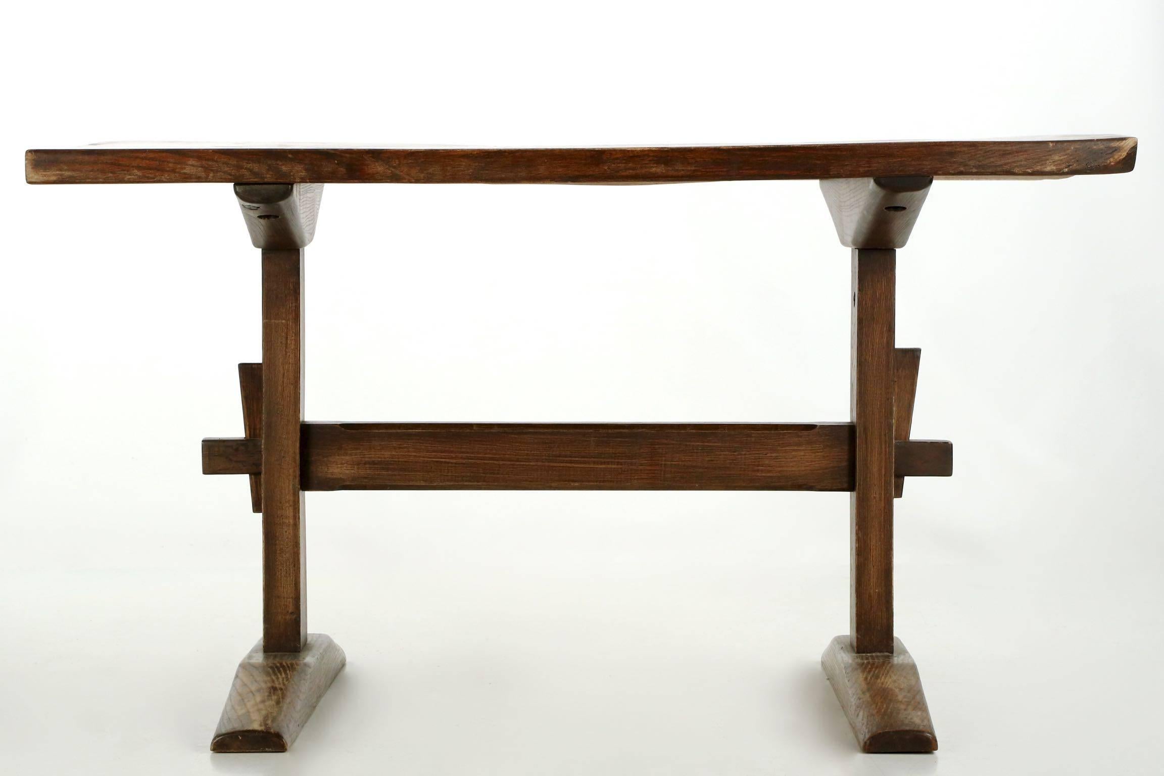 small trestle table