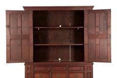 American Chippendale Cherry Armoire Shrank, Prob. Pennsylvania, circa 1770-1790