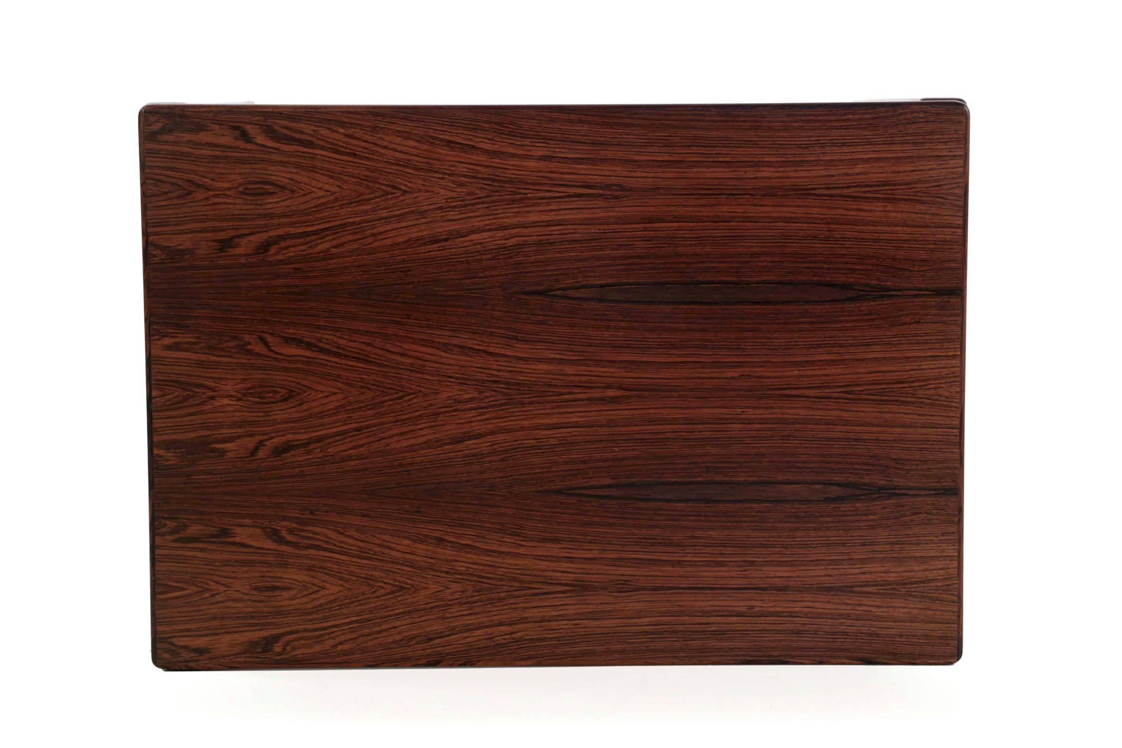 Swedish Mid-Century Modern Rosewood Side Table by Ulferts Møbler, circa 1960s 3