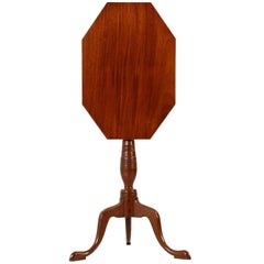 19th Century Antique American Federal Mahogany Side Table