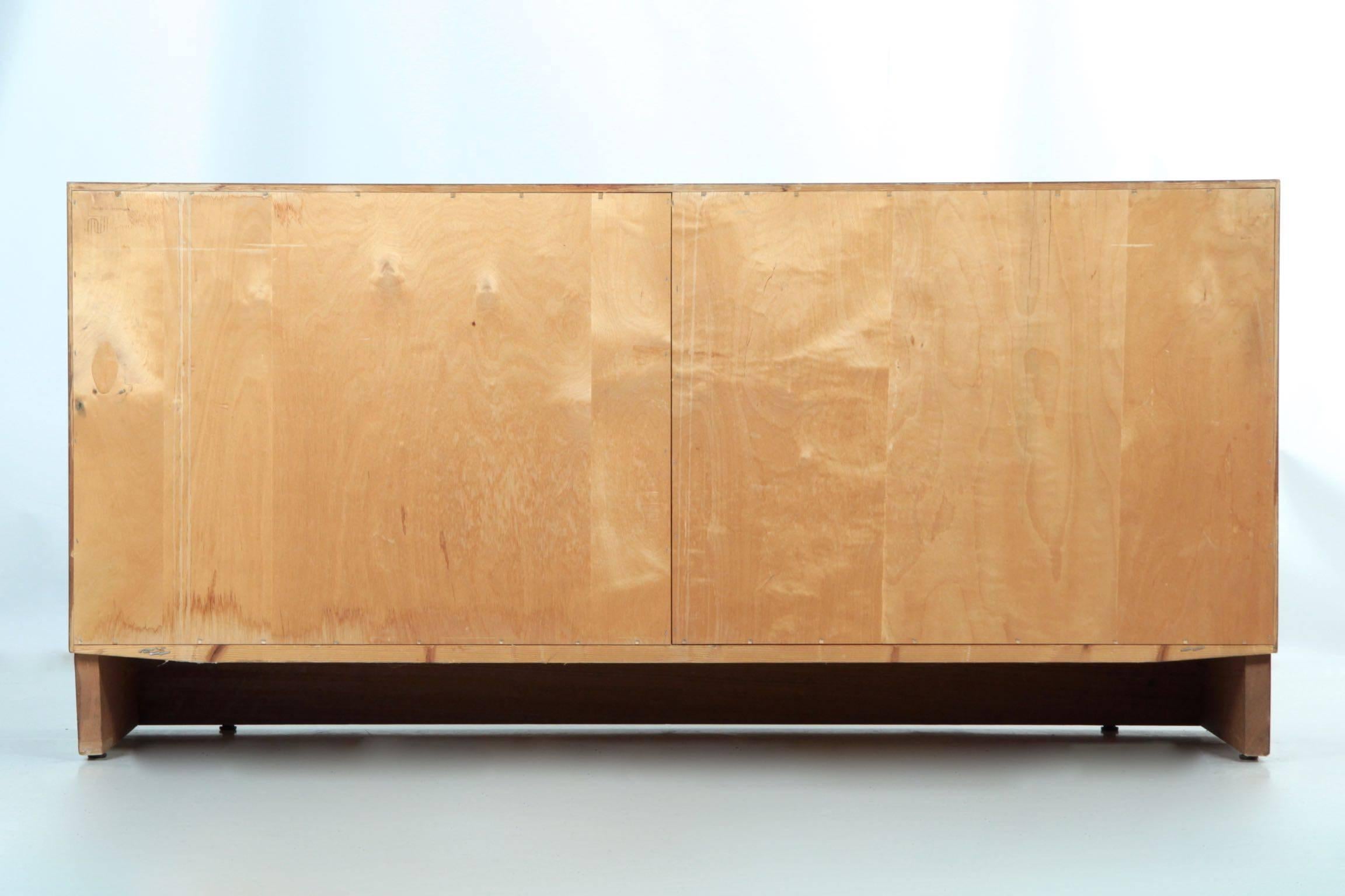 Danish Mid-Century Modern Rosewood Credenza Chest of Drawers by Poul Hundevad 3