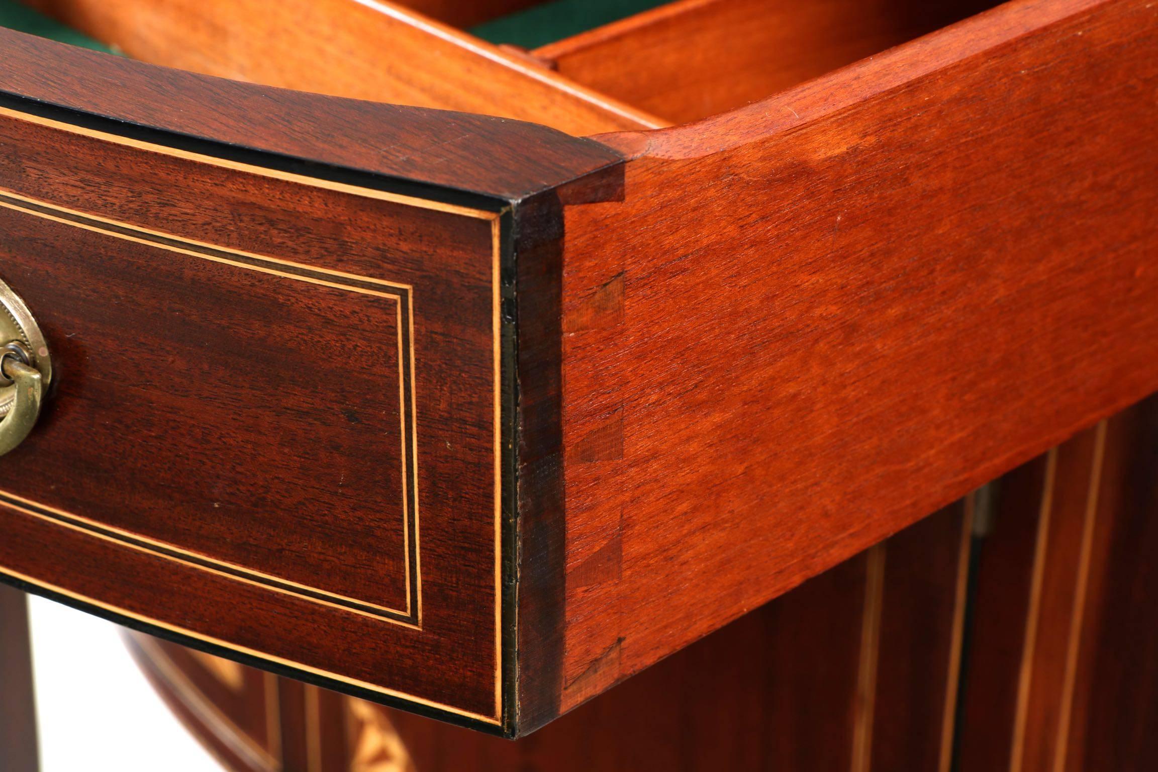 Potthast Brothers American Federal Style Inlaid Mahogany Sideboard 4