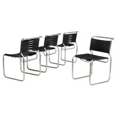 Set of 4 Mid Century Modern “CH66" Dining Chairs by Nicos Zographos