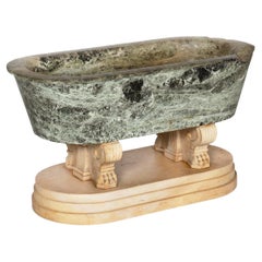 Rare Grand Tour Marble Basin Model of a Roman Bath ca. 1810